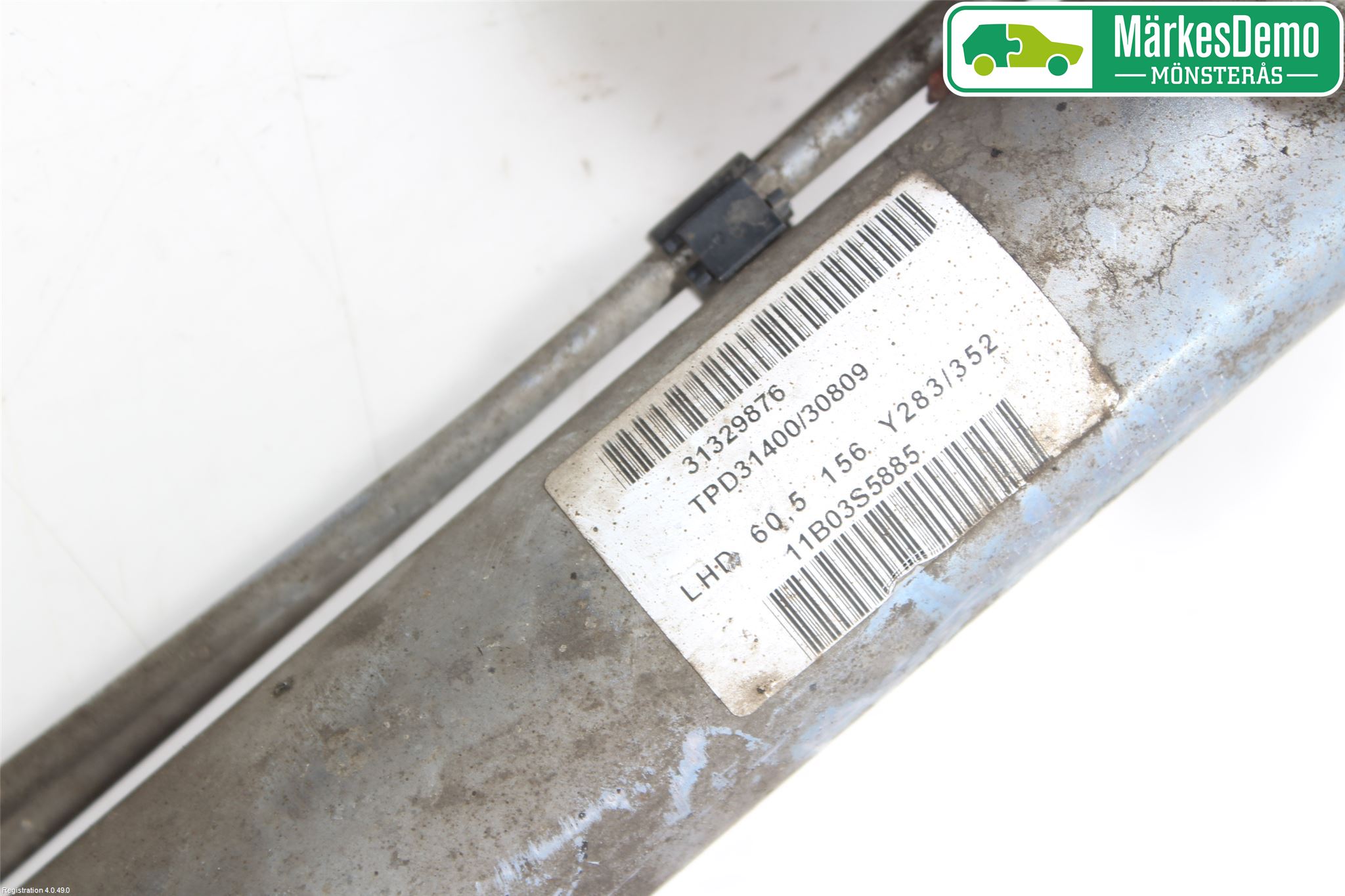 Volvo V60 11-13 Servo Snekke - Tannstang