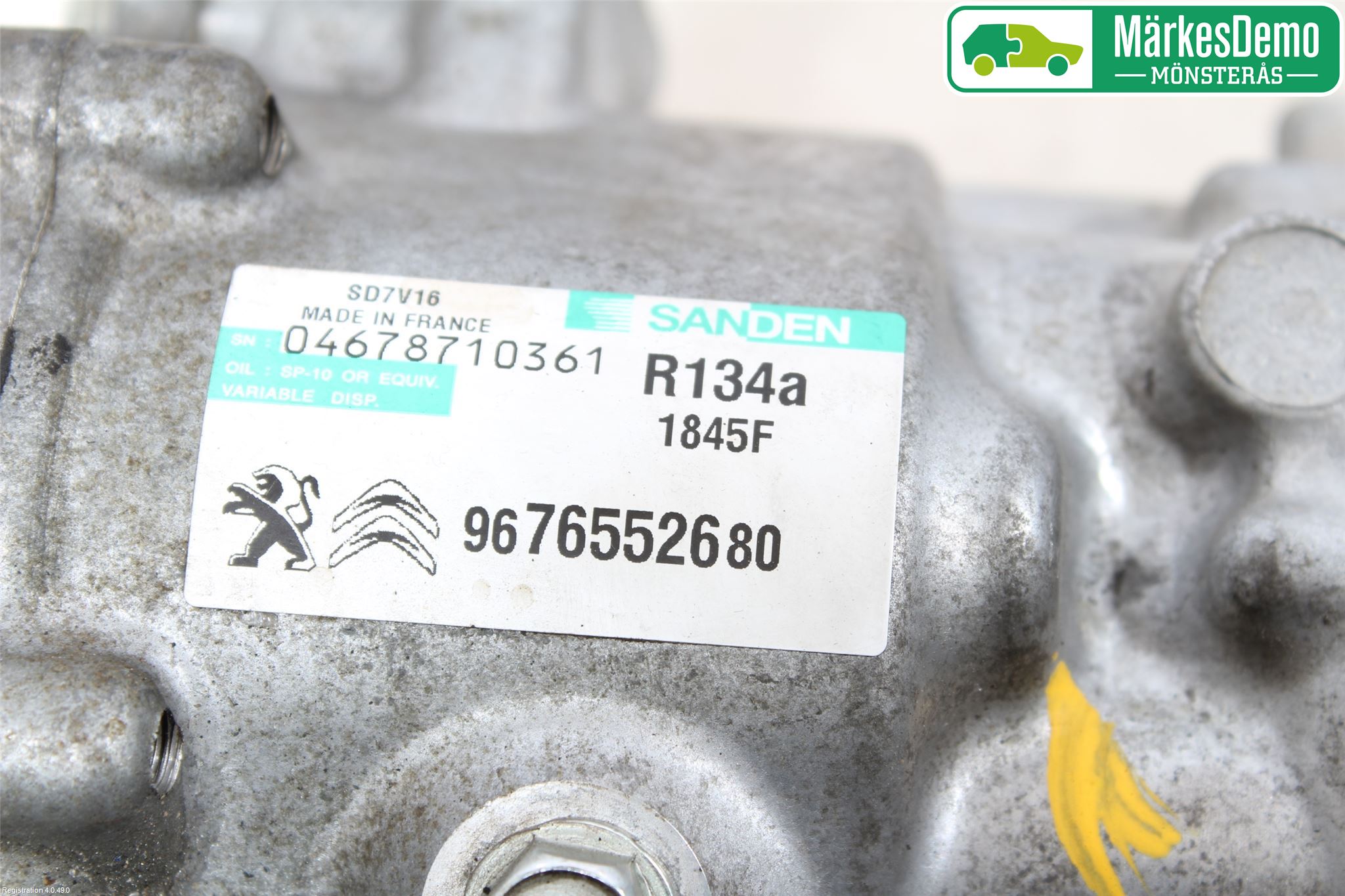 Peugeot BOXER 07-14 Varme Ac Kompressor