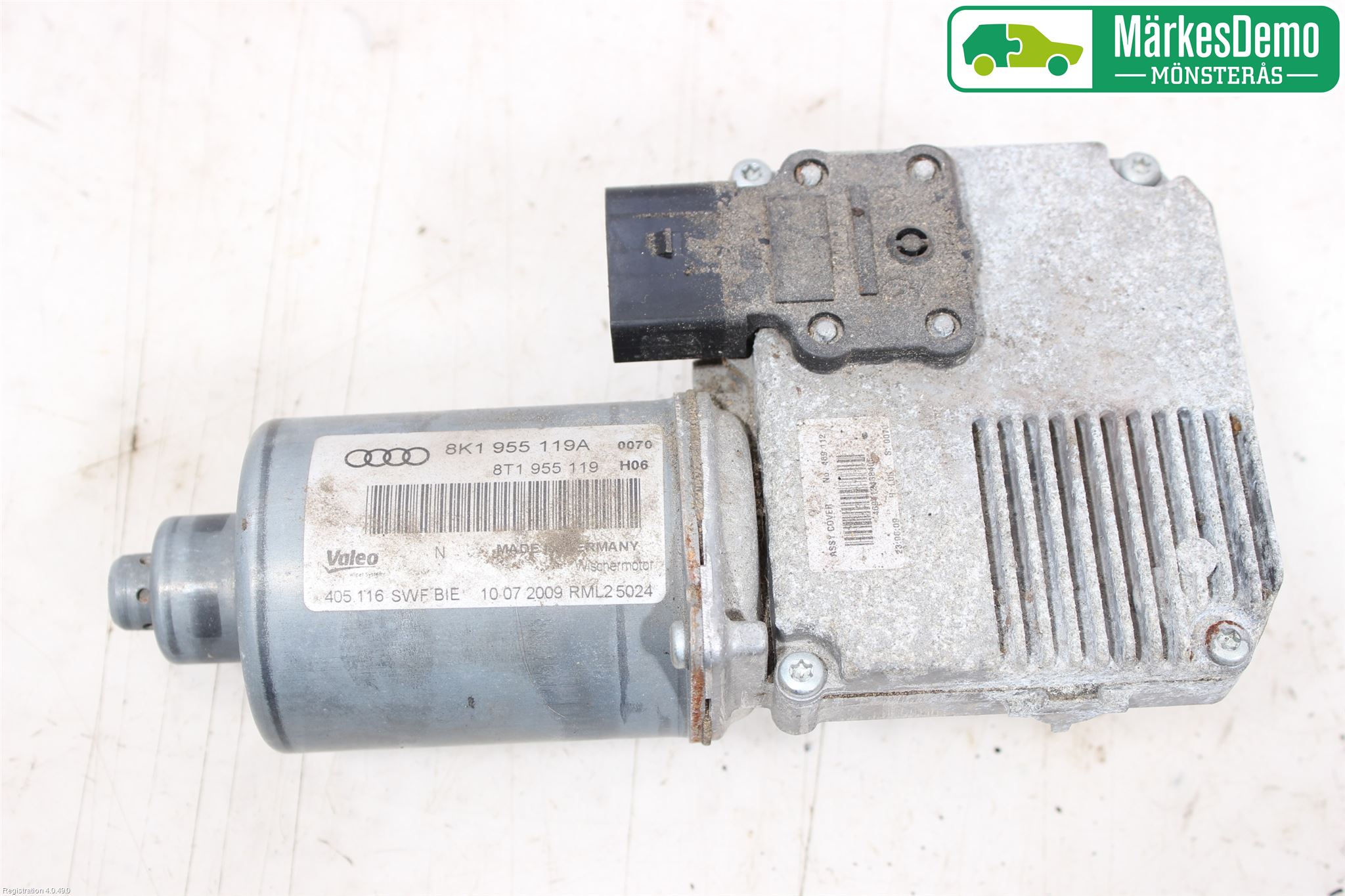 Audi A4/S4 08-11 Viskermotor Frontrute