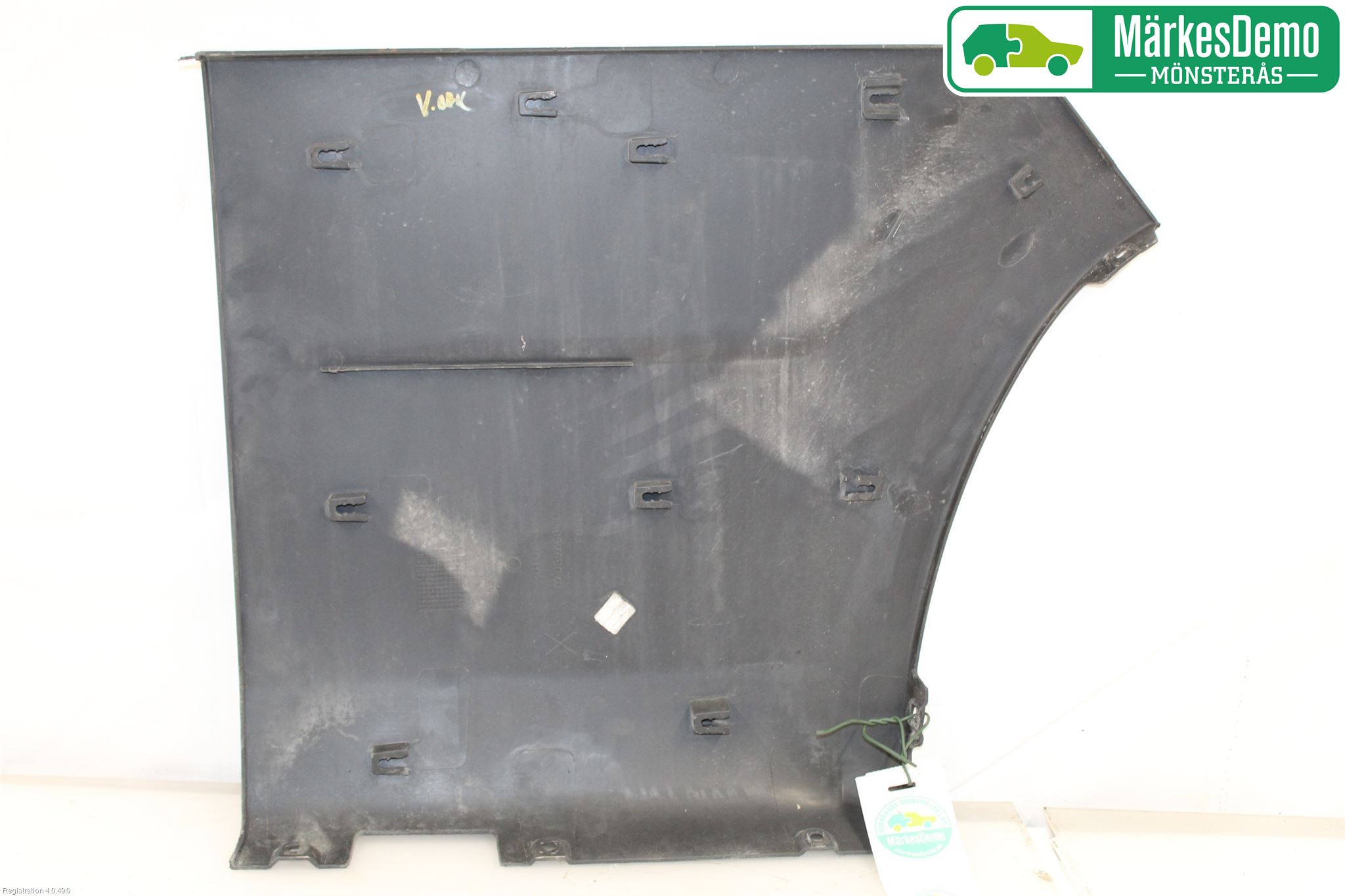 Peugeot BOXER 07-14 Støtfanger Bak Overtrekk