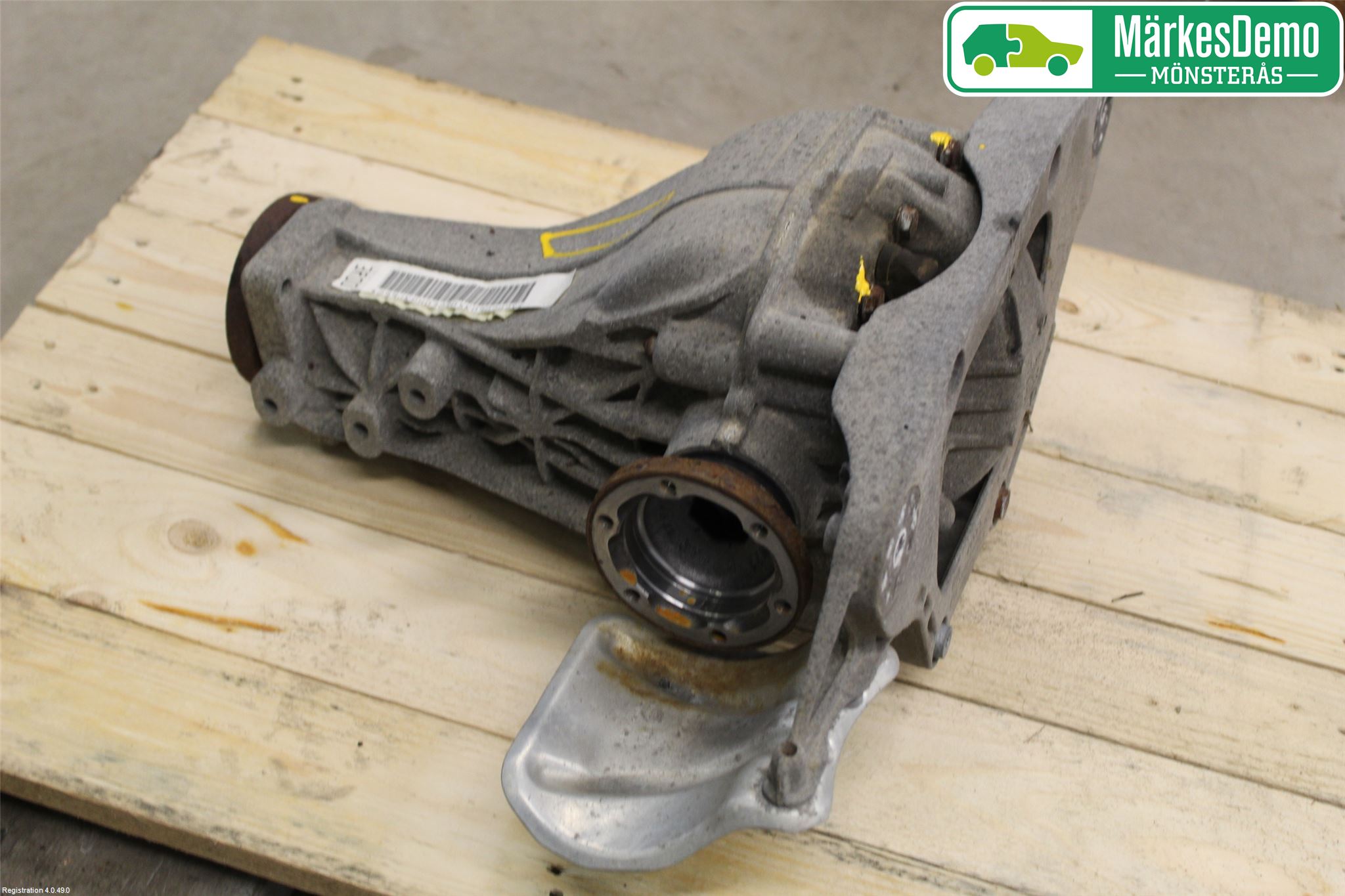 Audi A4/S4 08-11 Bakaksel Kardang Bak -Diff