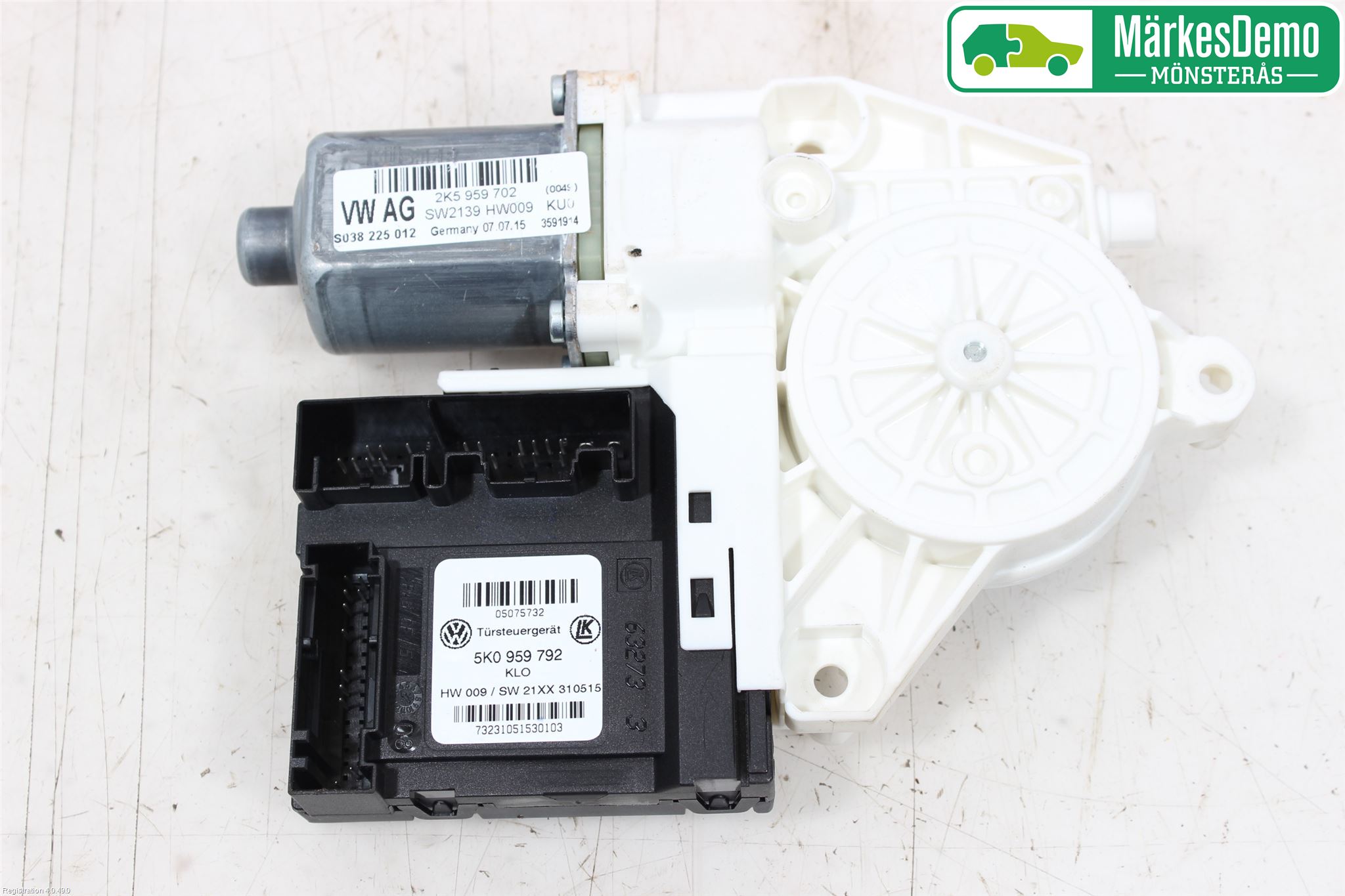 Volkswagen VW CADDY 16-20 Vindusheismotor
