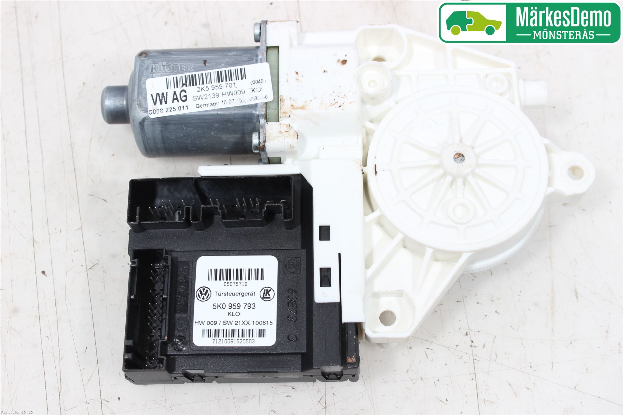 Volkswagen VW CADDY 16-20 Vindusheismotor