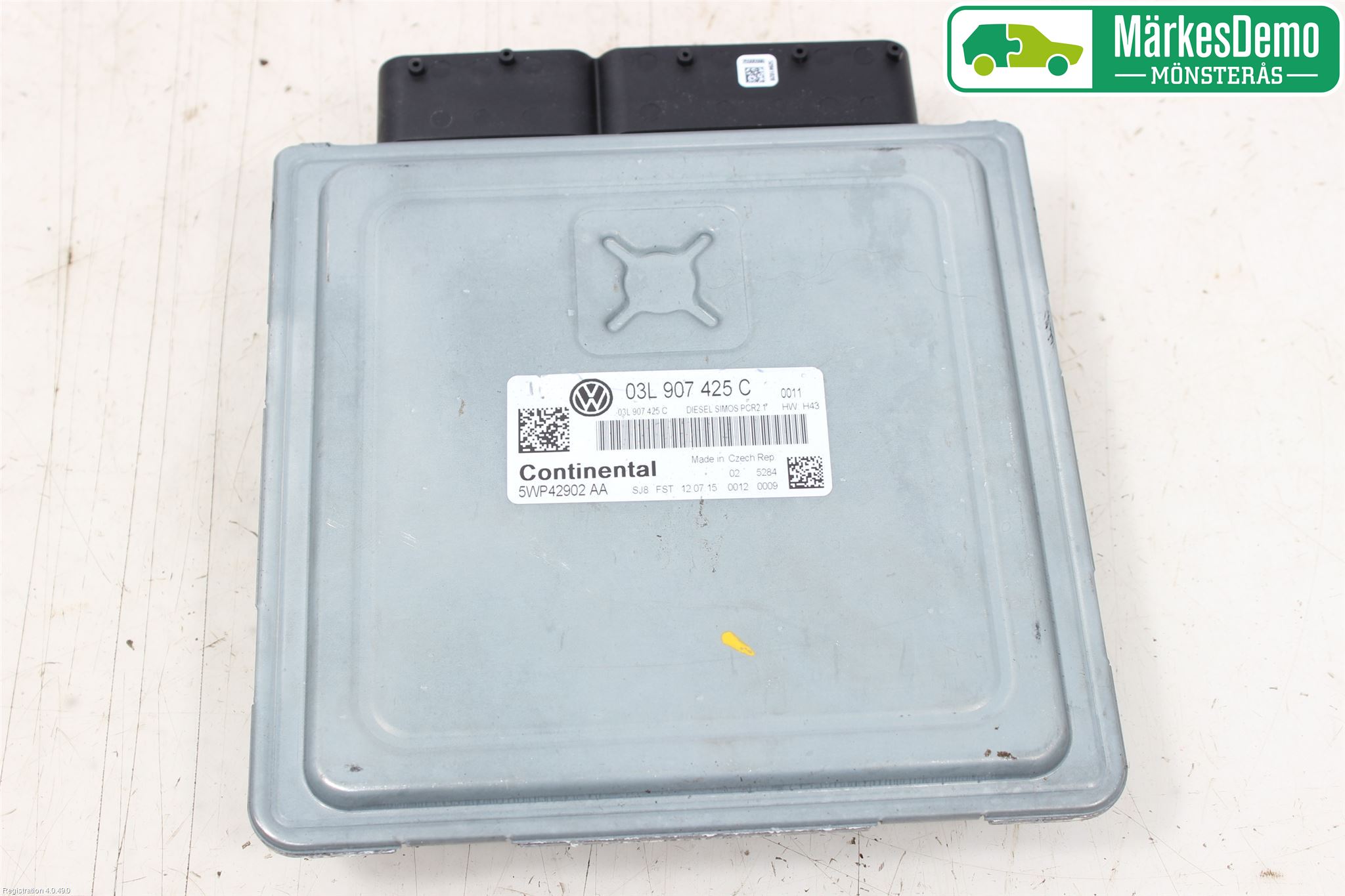 Volkswagen VW CADDY 16-20 Styreenhet Dieselpumpe