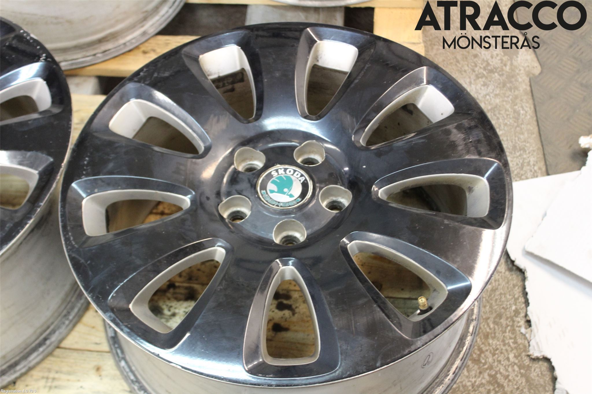 Skoda SUPERB 09-15 Felg Aluminium Sett 4Stk