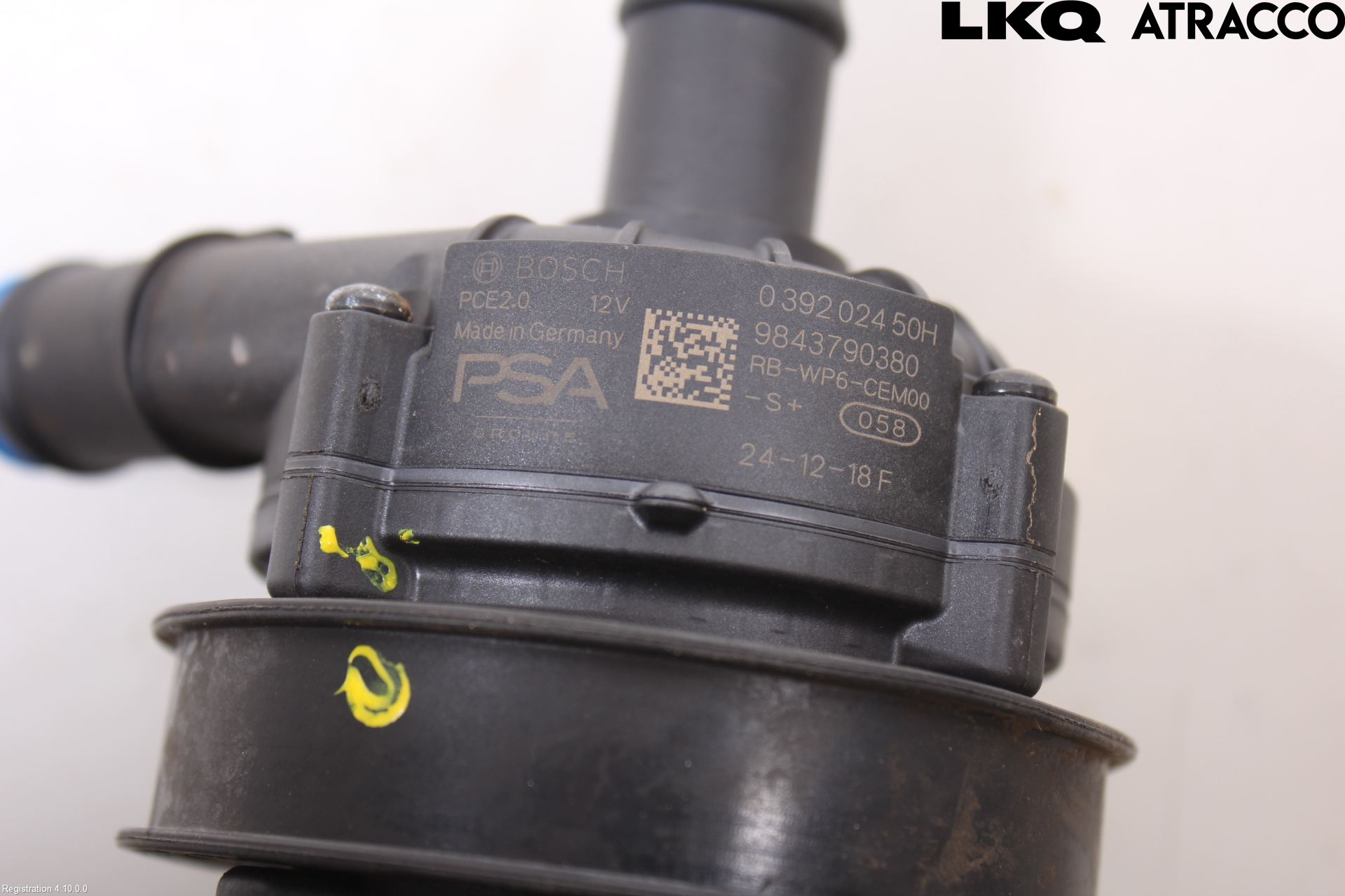 Citroen C3/E-C3 24- Varme Sirkulasjonspumpe