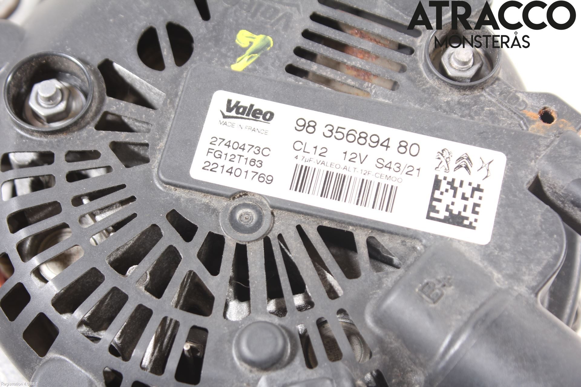 Citroen COTROEN C3 17-24 Dynamo