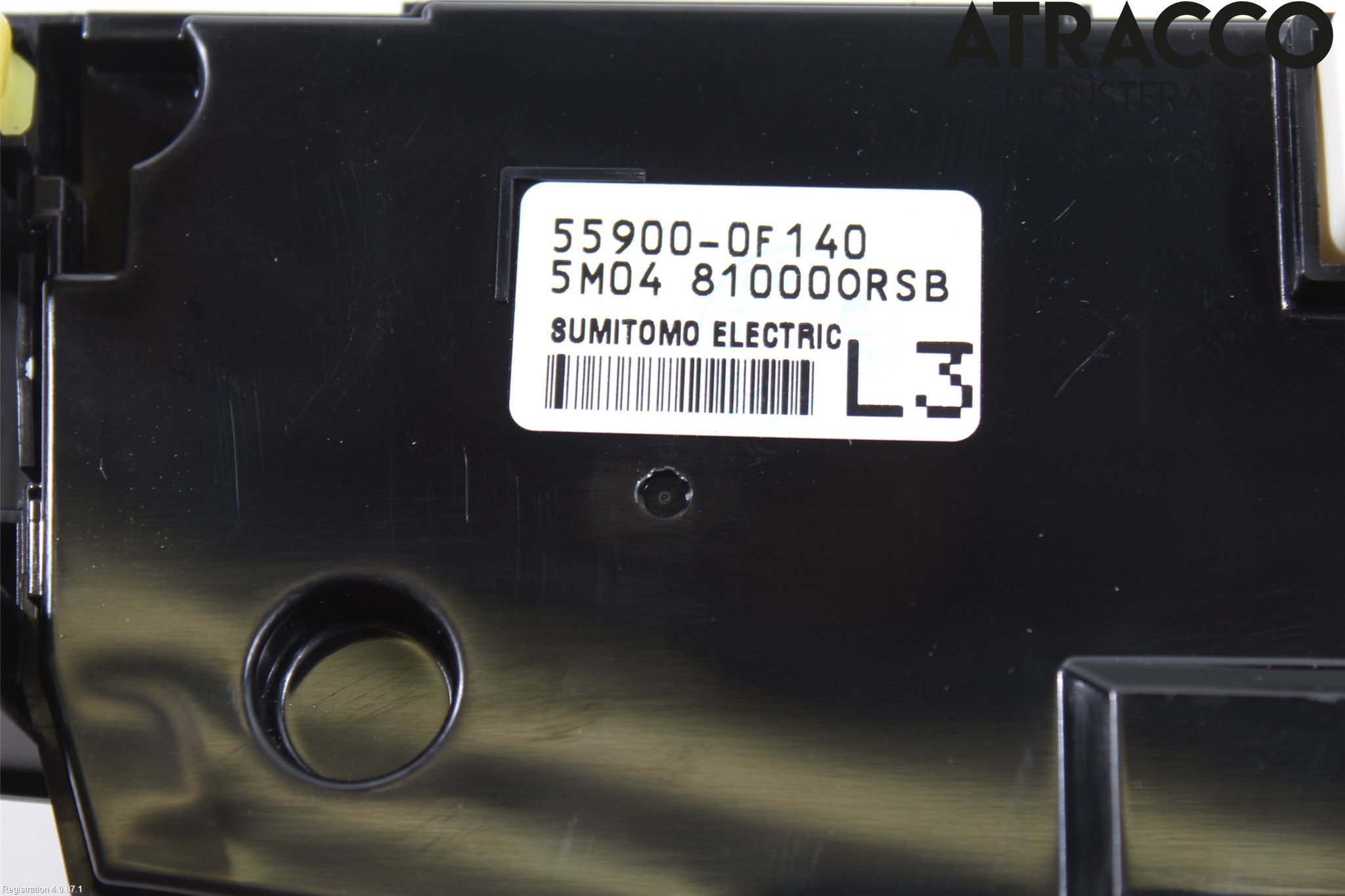 Toyota VERSO 09-18 Varme Ac Betjening-Display
