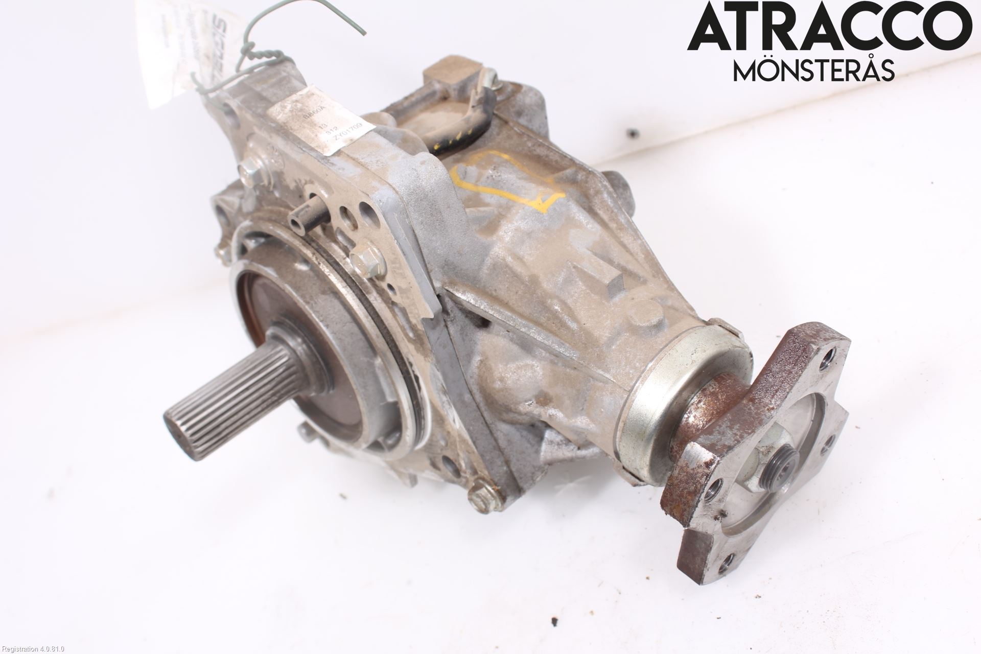 Nissan QASHQAI 14-17 Gearkasse Fordelingskasse