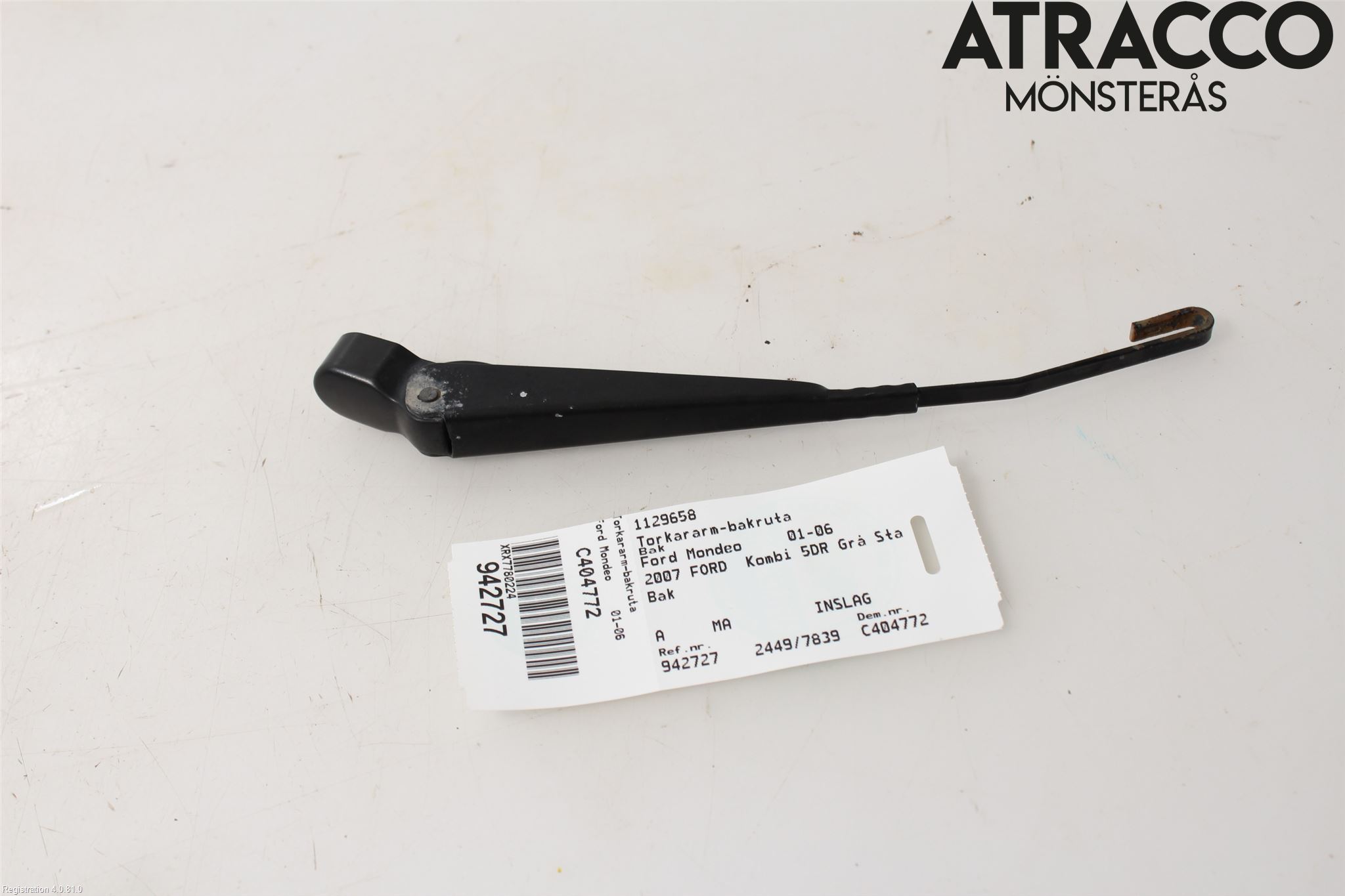 Ford MONDEO     01-06 Viskerarm Bakrute