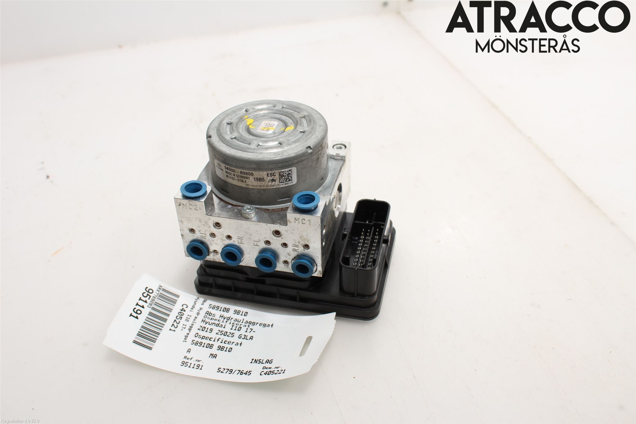 Hyundai i10 BA 17-20 Abs Hydraulikkaggregat