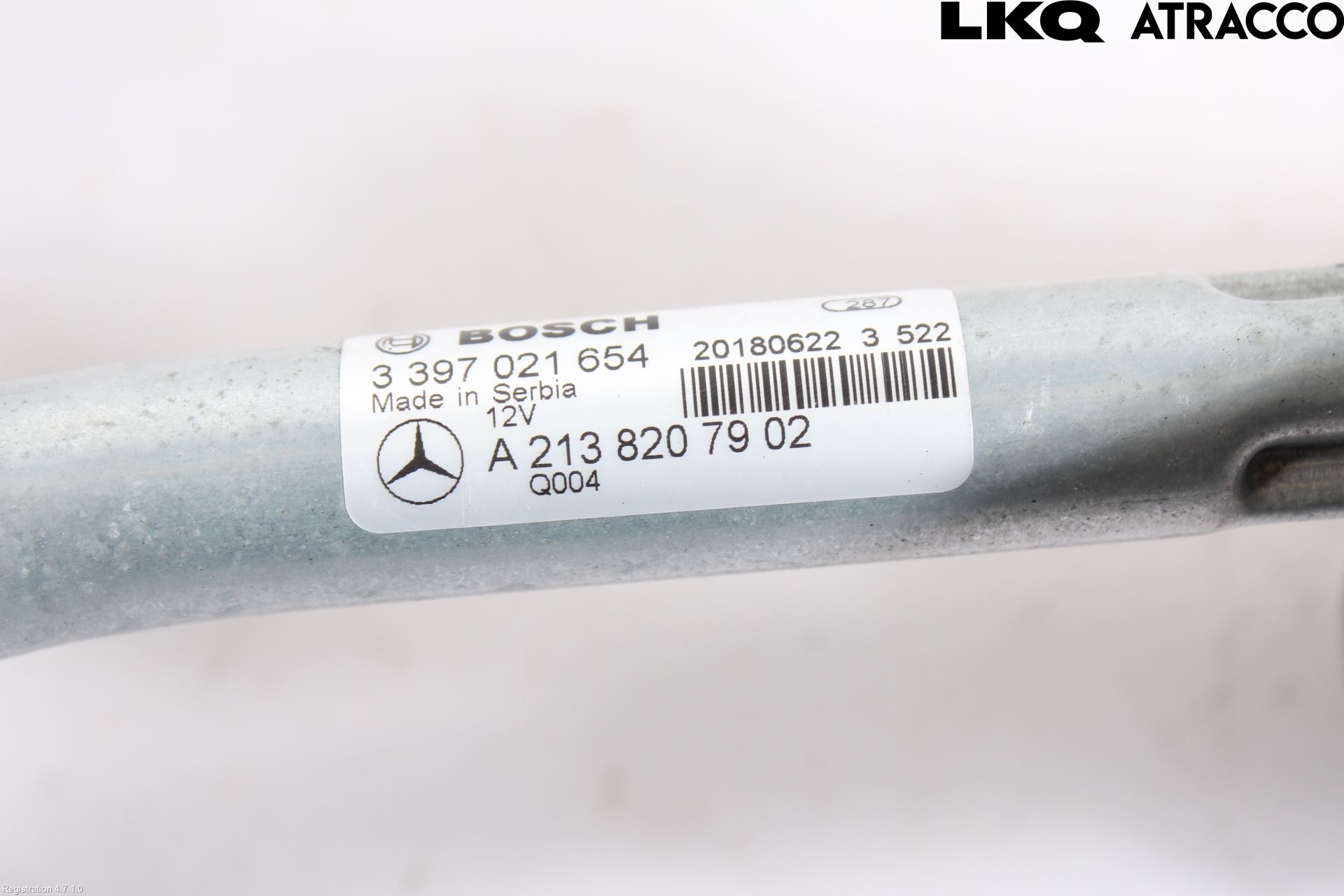 Mercedes-Benz MB E-KLASS (W213) 16-23 Viskeroverføring Frontrute