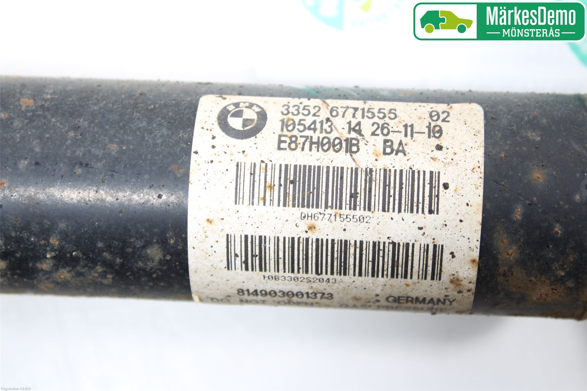 BMW 1 E87/81 5D/3D 03-11 Støtdemper Bak