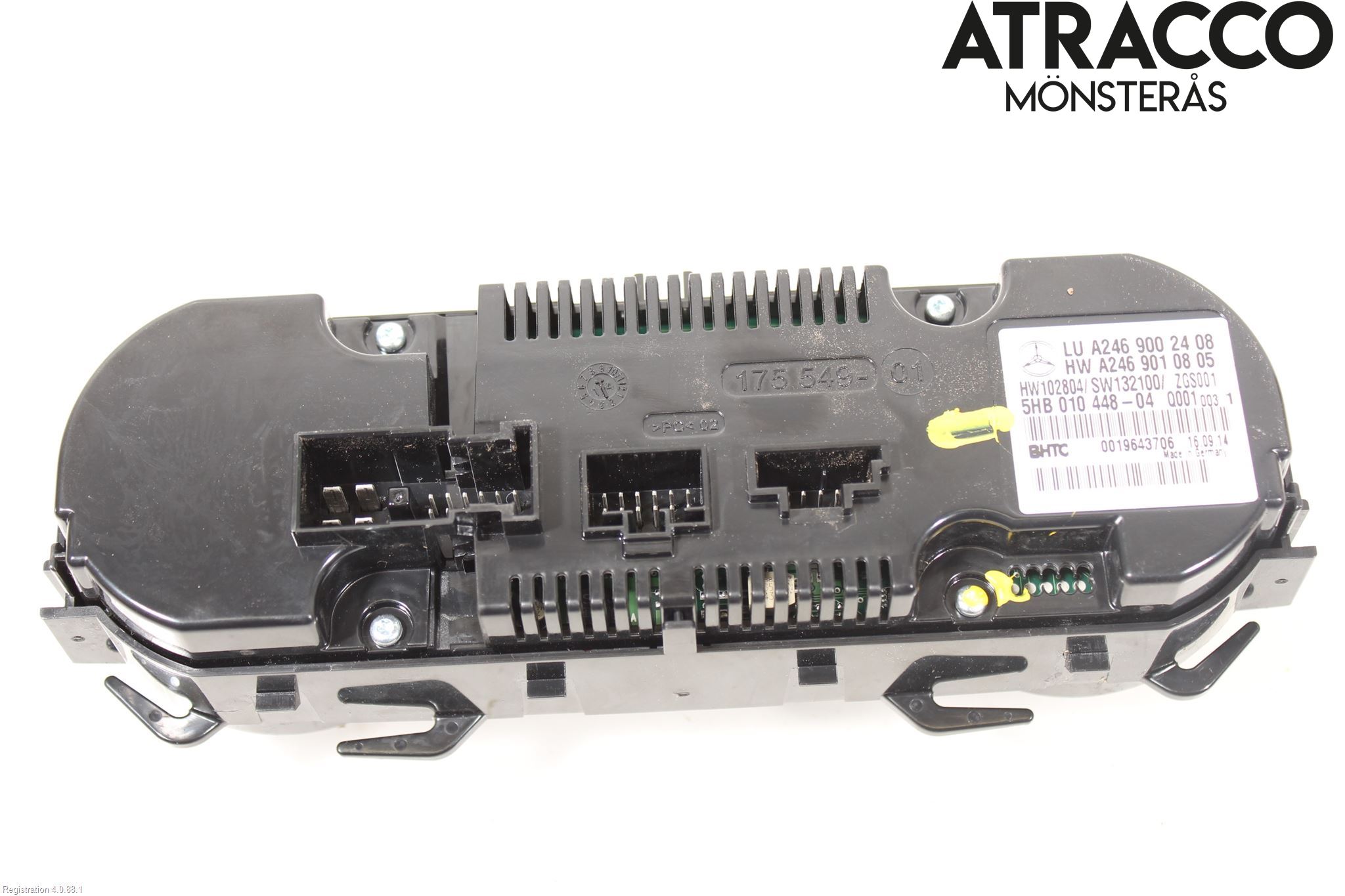 Mercedes-Benz MB A-KLASS (W176) 13-18 Varme Ac Betjening-Display