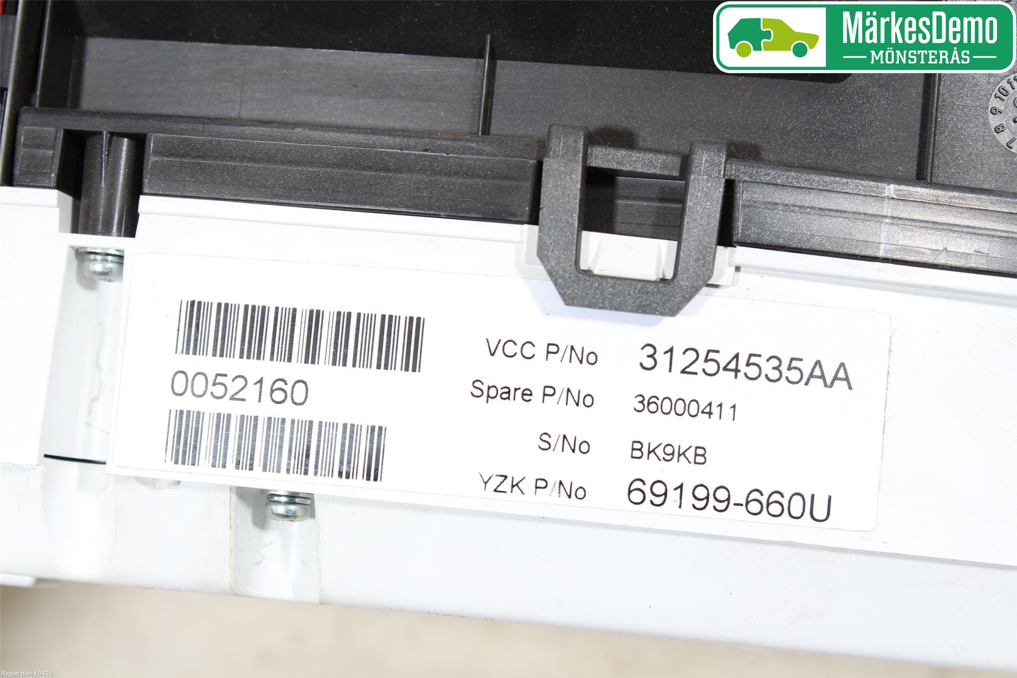Volvo V70 08-13 Instr Kombinert