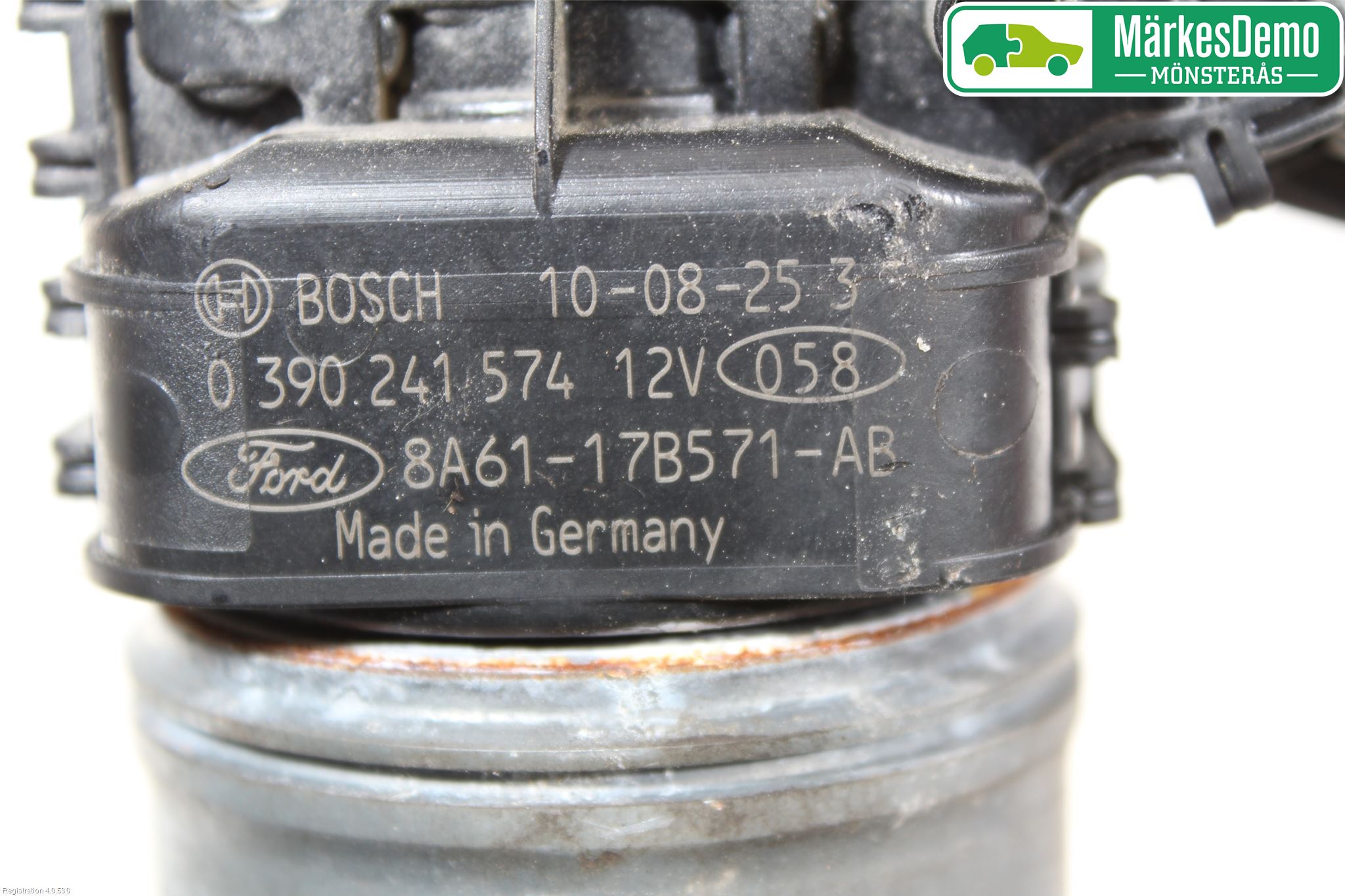 Ford FIESTA 09-12 Viskermotor Frontrute