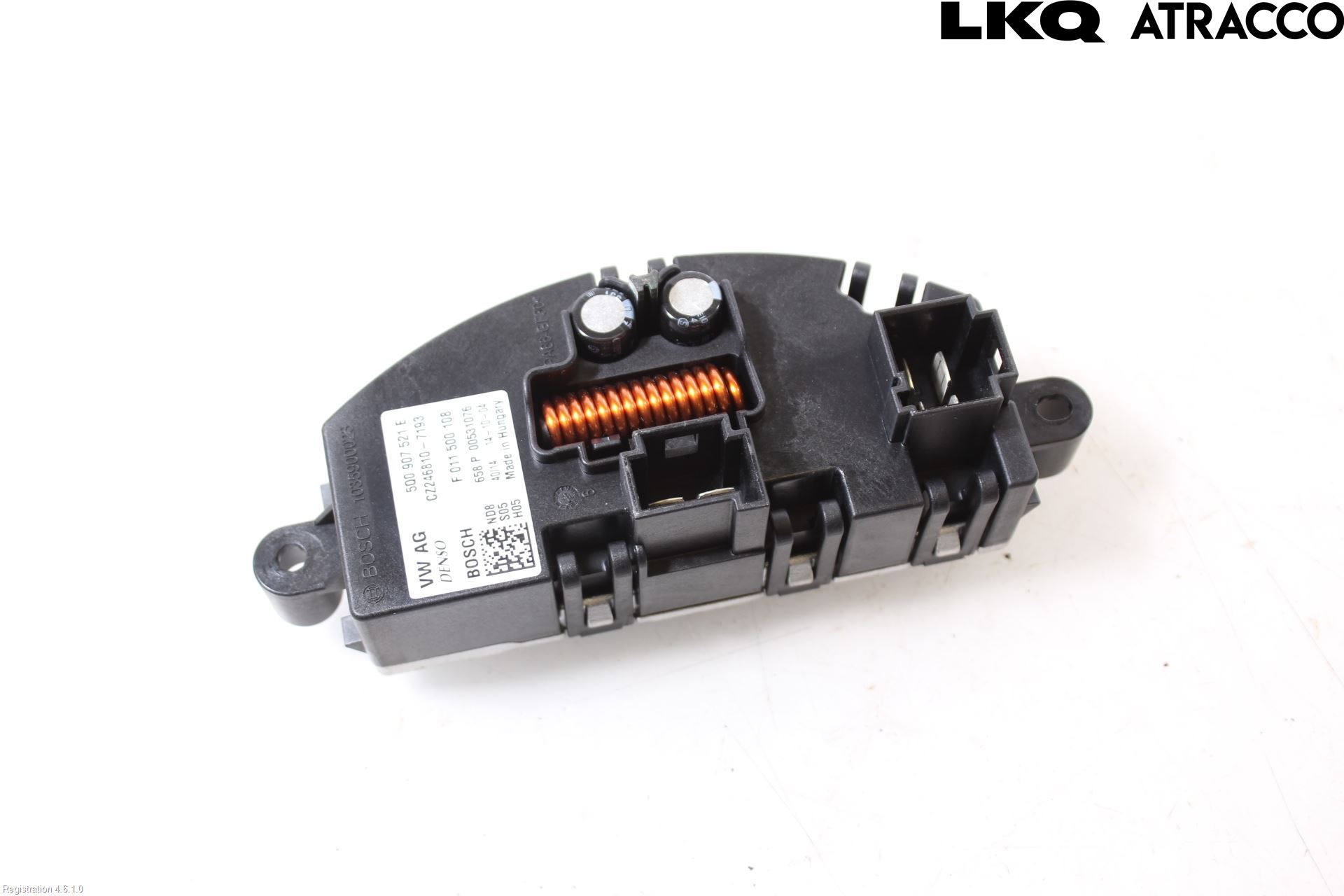 Volkswagen VW GOLF / E-GOLF VII 13-20 Varmeapparat Viftemotstand