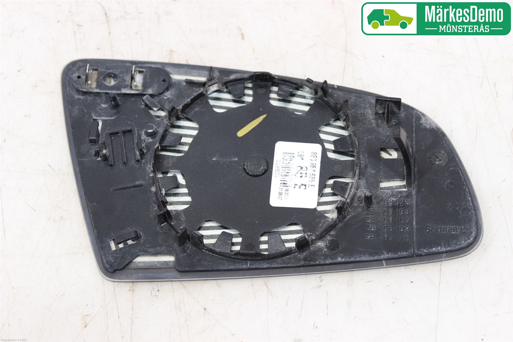 Audi A4/S4 05-07 Speil Glass V