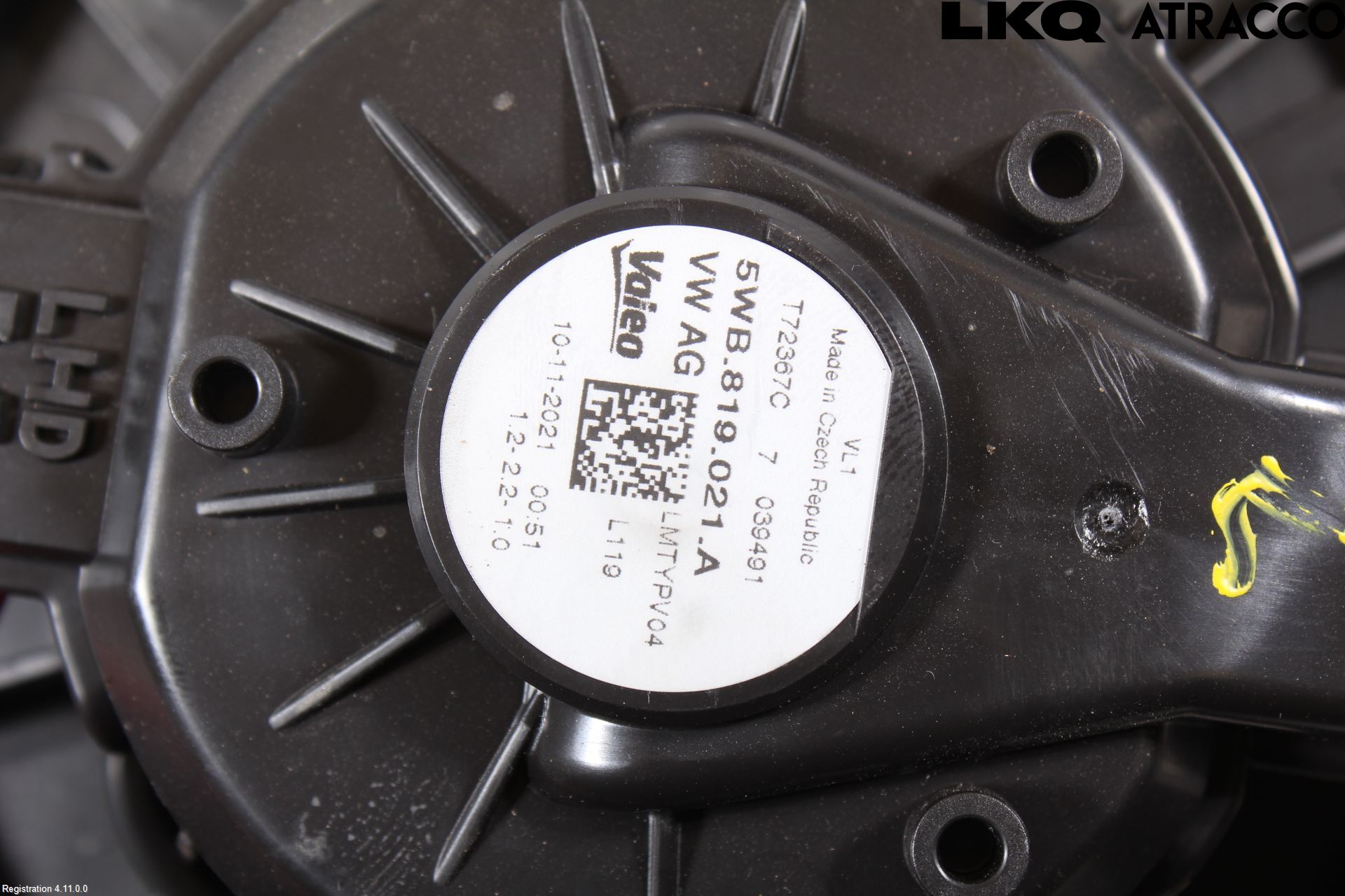 Volkswagen VW GOLF / E-GOLF VIII 20- Varmeapparat Viftemotor