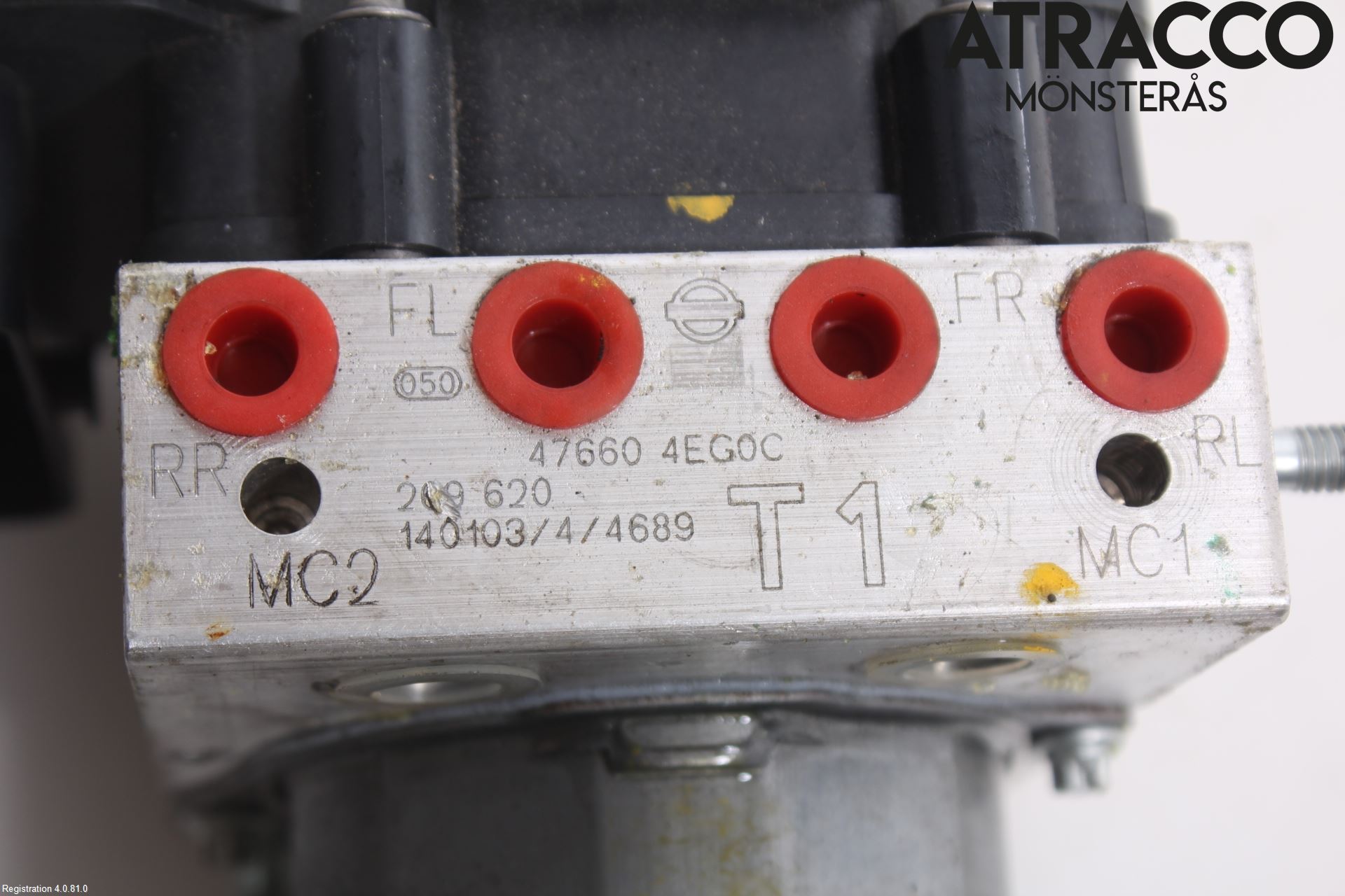 Nissan QASHQAI 14-17 Abs Hydraulikkaggregat