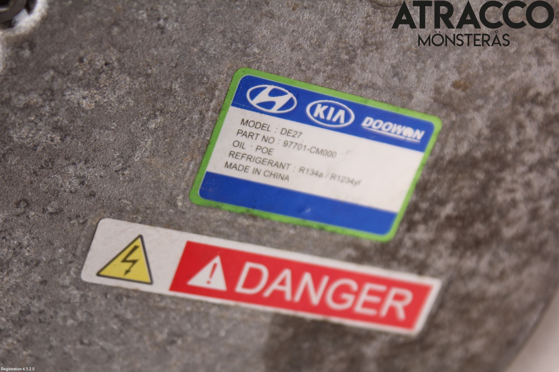 Hyundai KONA/ELECTRIC OS 18-23 Varme Ac Kompressor