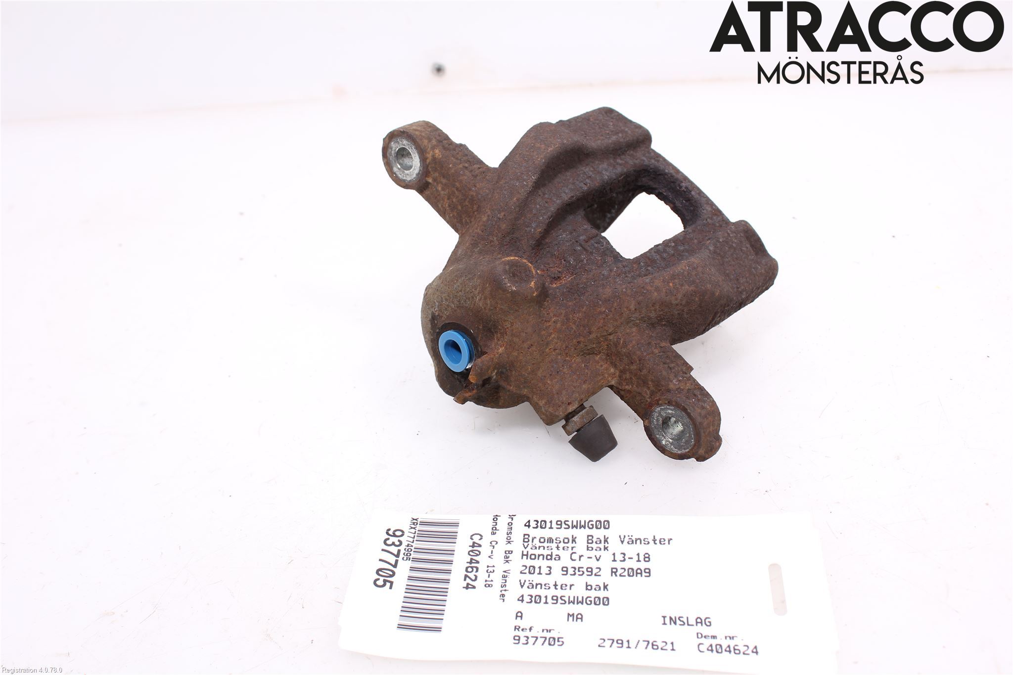 Honda CR-V 13-18 Bremsecaliper Bak Venstre