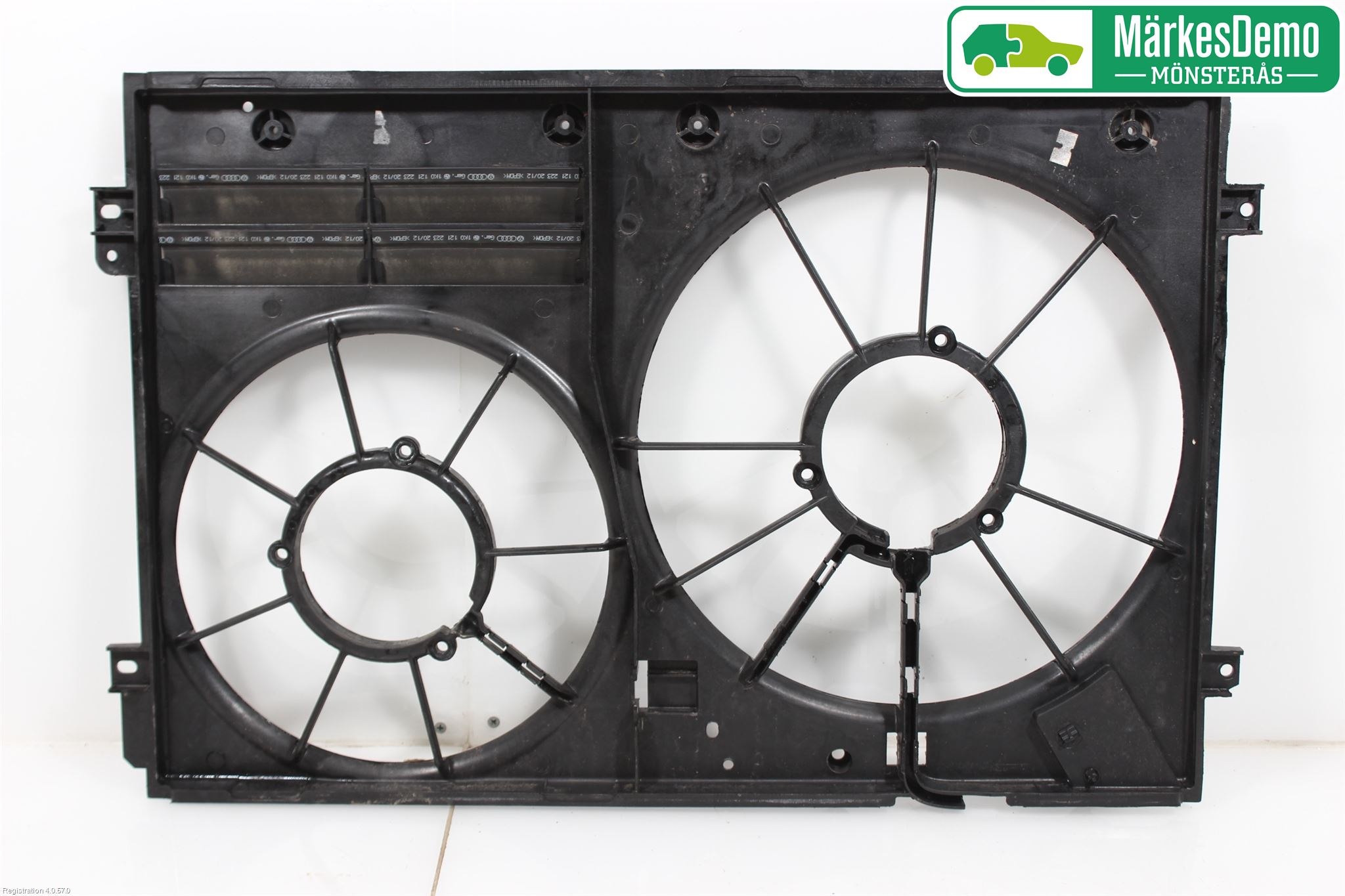 Volkswagen VW PASSAT 11-14 Kjølevifte-Radiator Hus-Kåpe