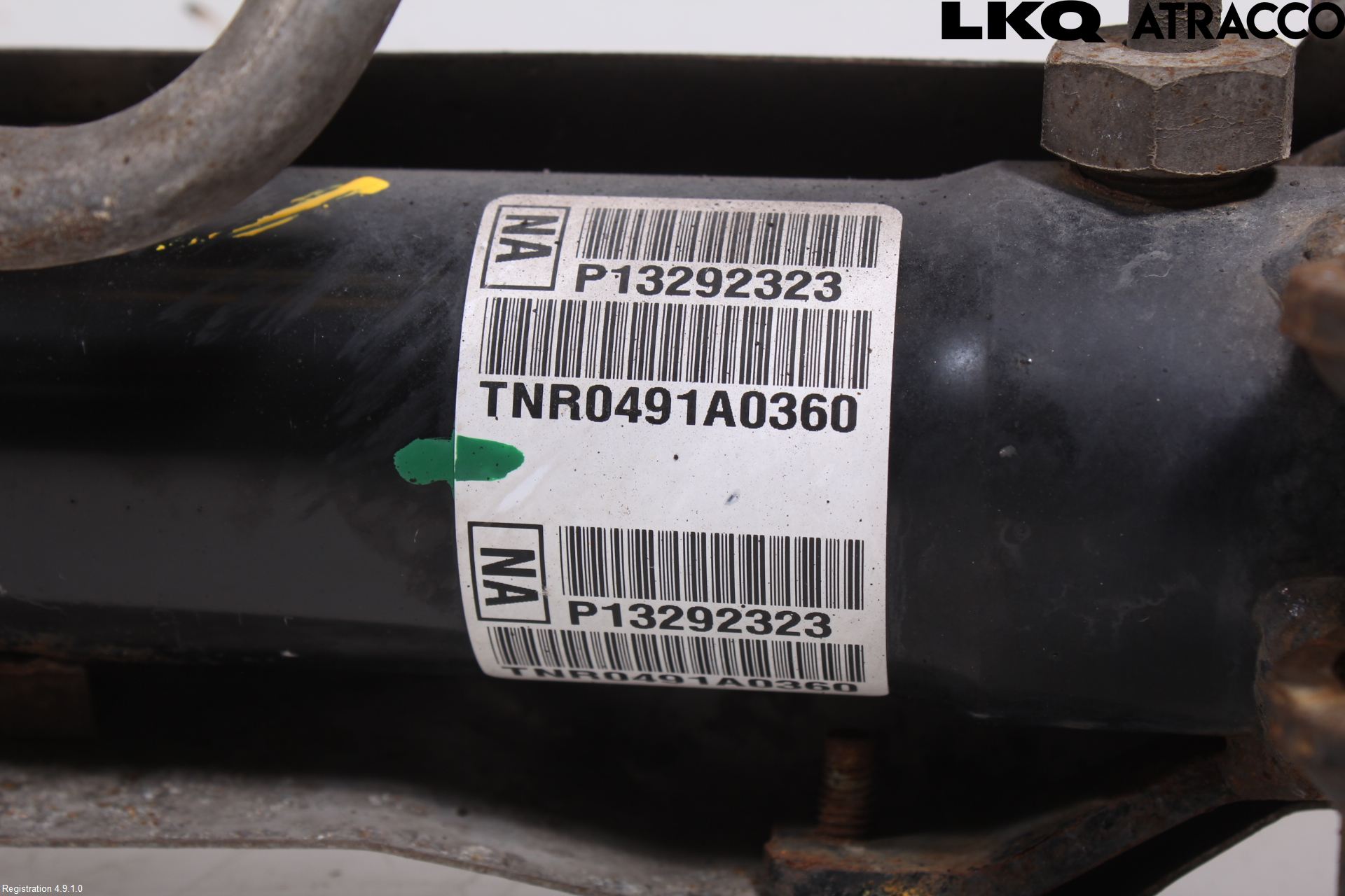 Saab 9-5 10-12 Servo Snekke - Tannstang