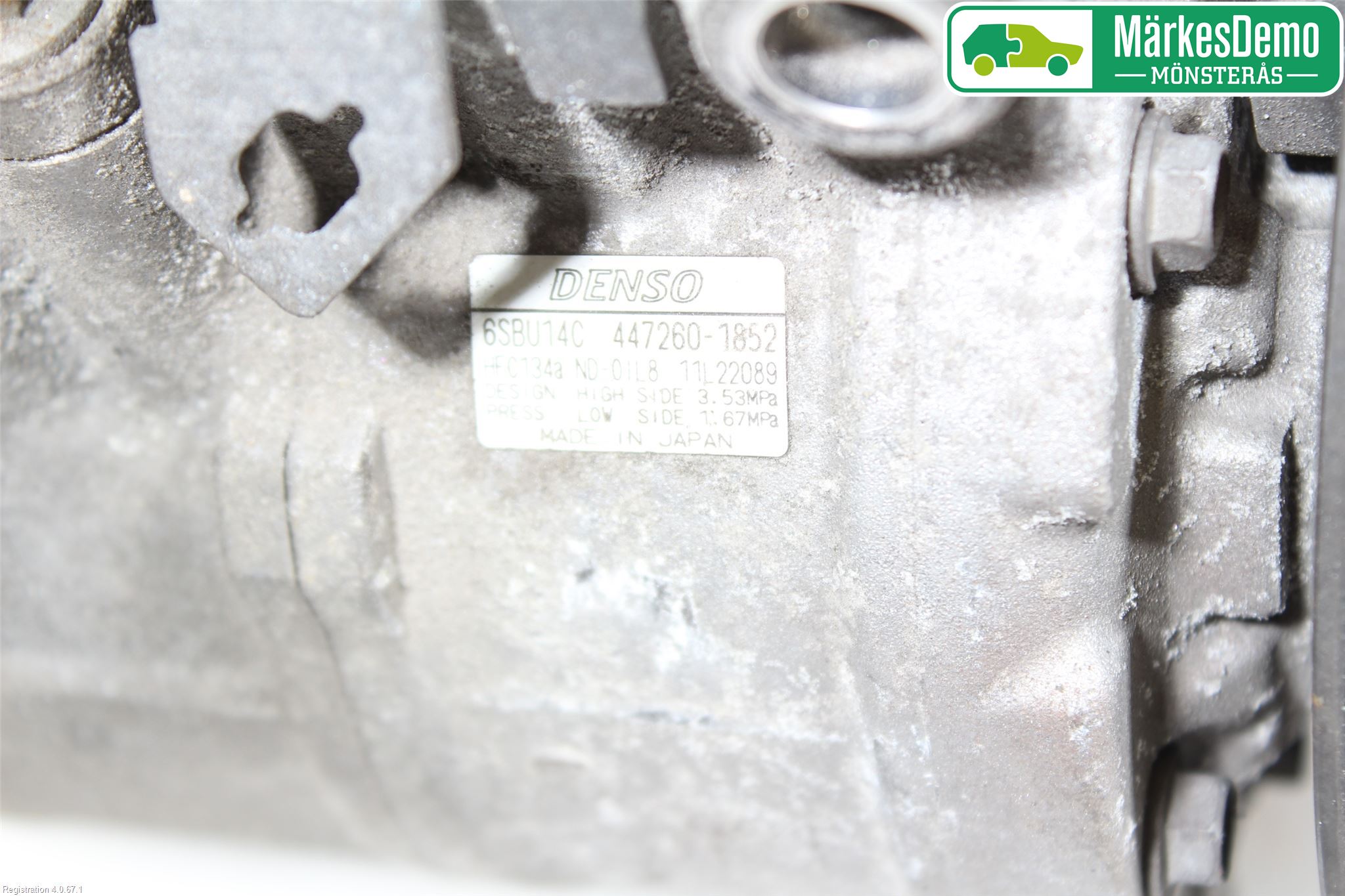BMW X1 E84 10-15 Varme Ac Kompressor