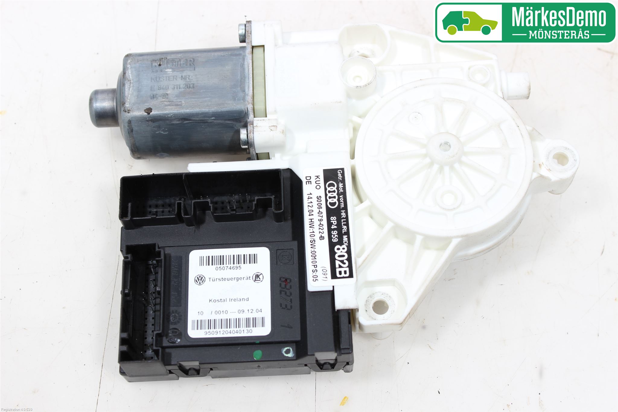 Audi A3/S3 05-13 Vindusheismotor