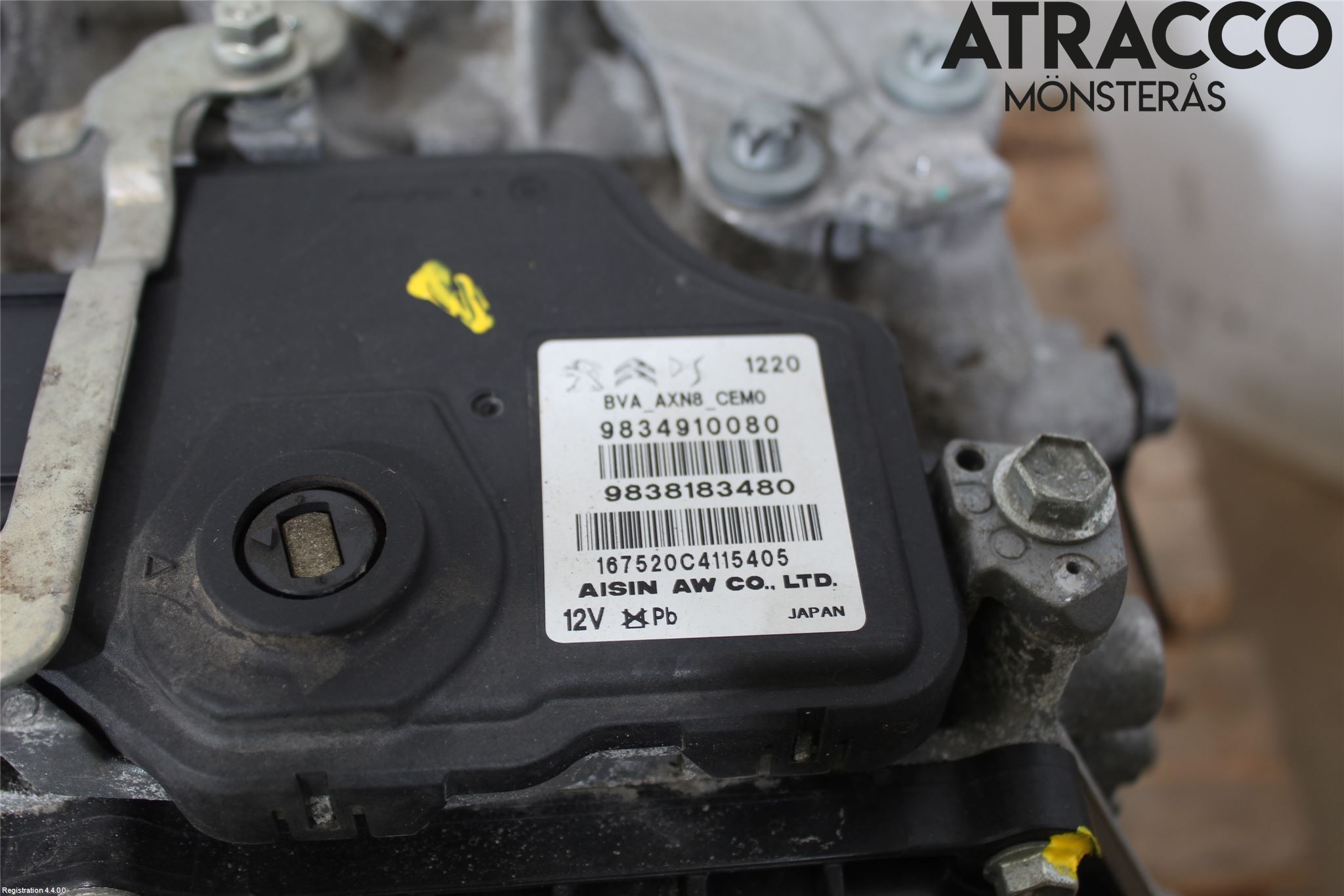 Peugeot 208/E-208 20- Gearkasse Automat