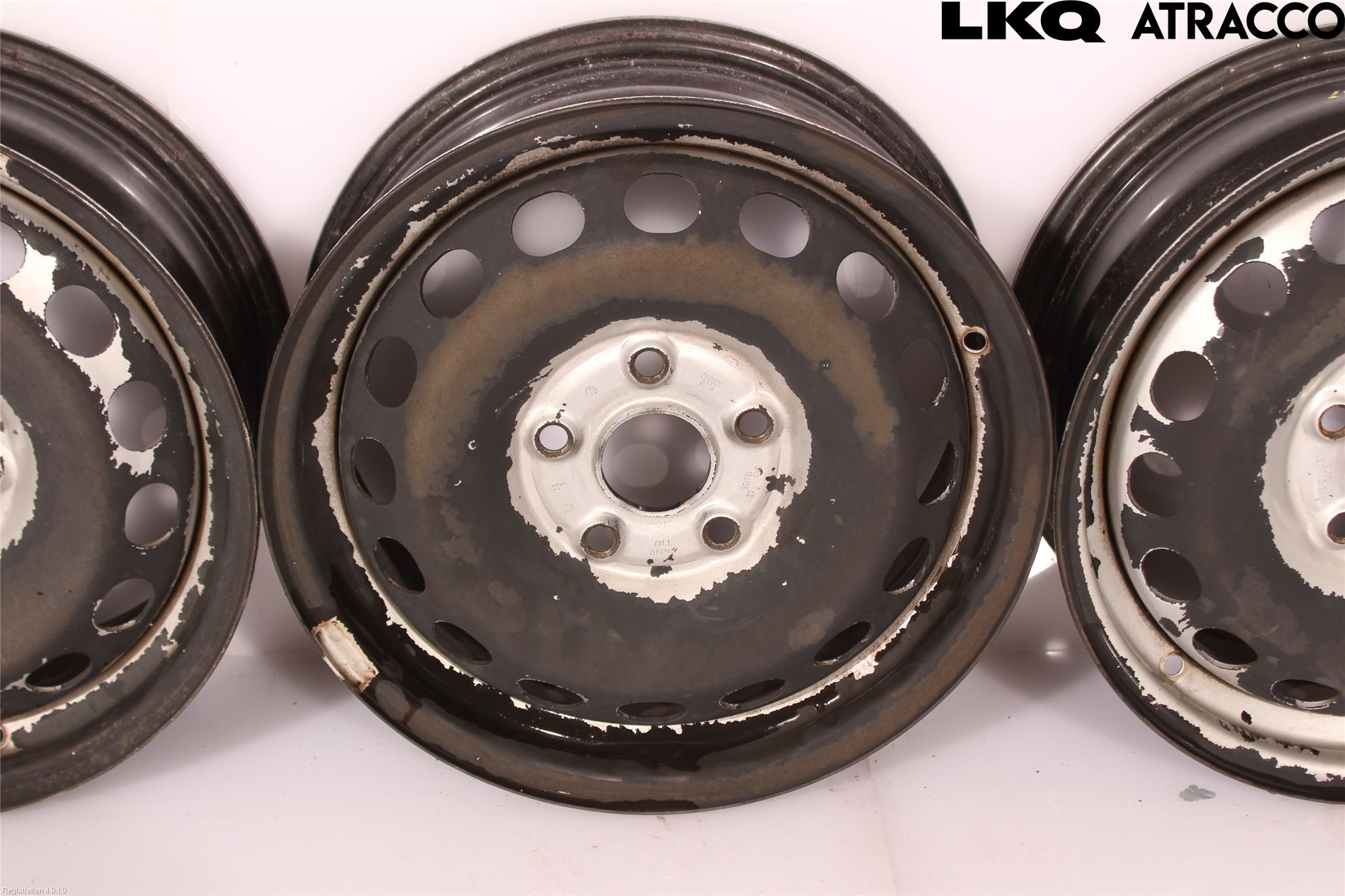 Volkswagen VW CADDY 11-15 Felg Stål Sett 4Stk