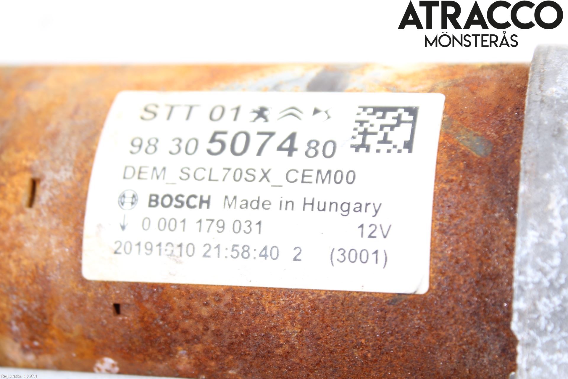 Peugeot 3008 17-24 Startmotor