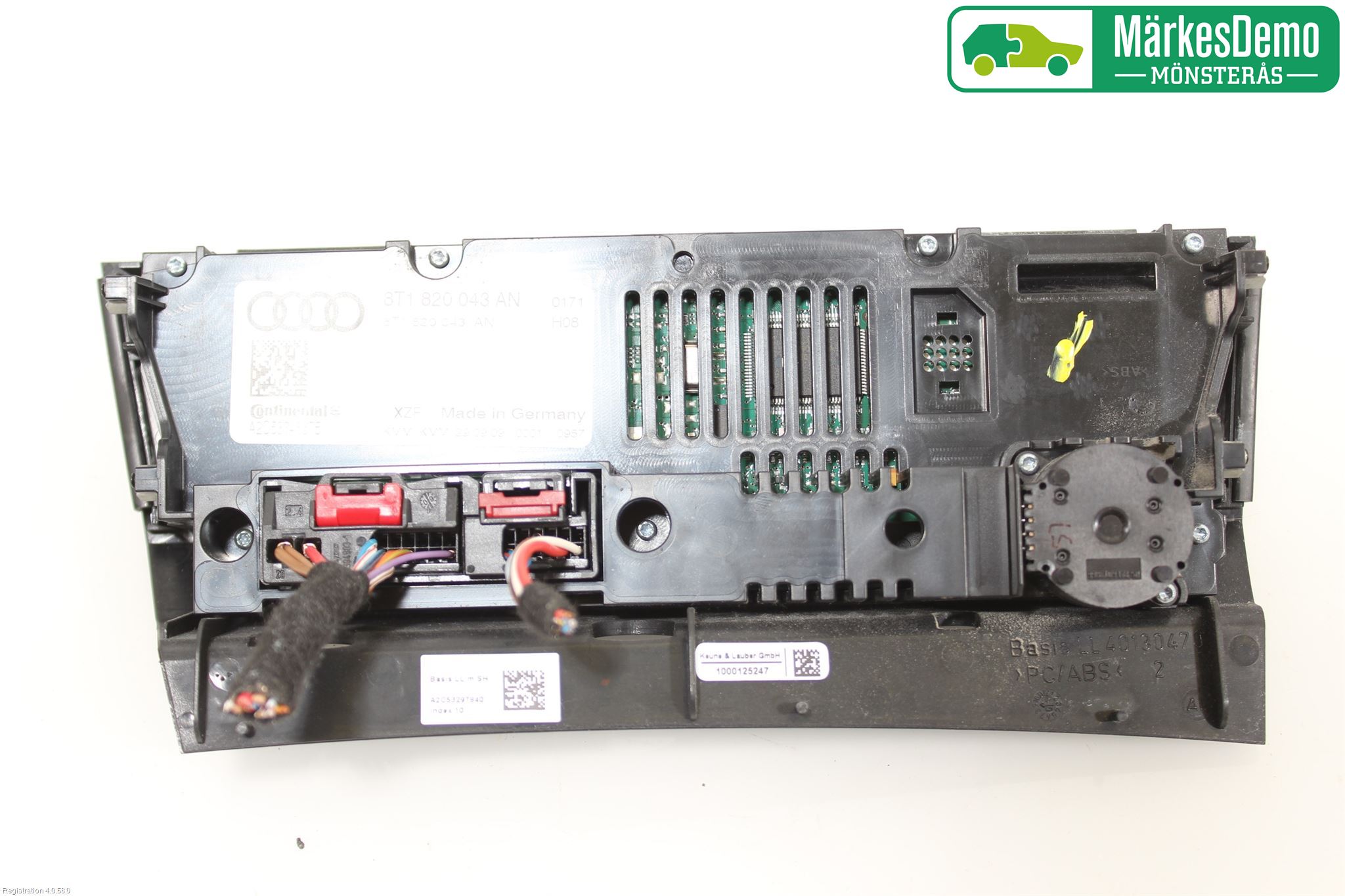 Audi A4/S4 08-11 Varme Ac Betjening-Display