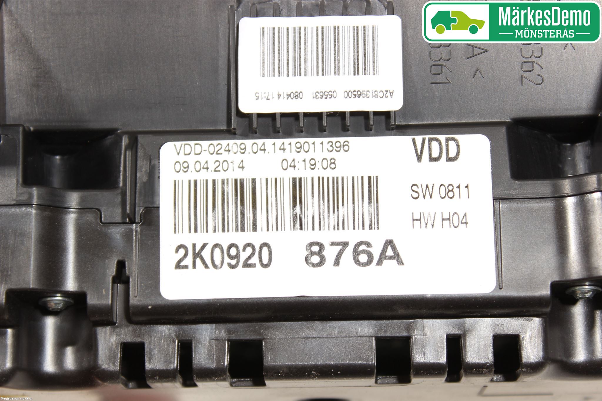 Volkswagen VW CADDY 11-15 Instr Kombinert