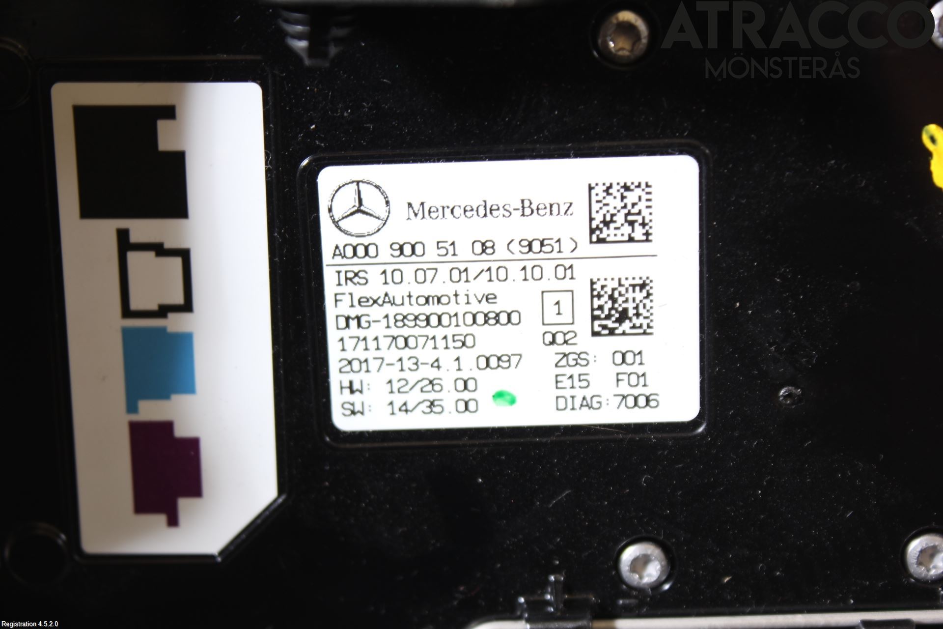 Mercedes-Benz MB CLA-KLASS (C117/X117) 13-19 Innr Taklys