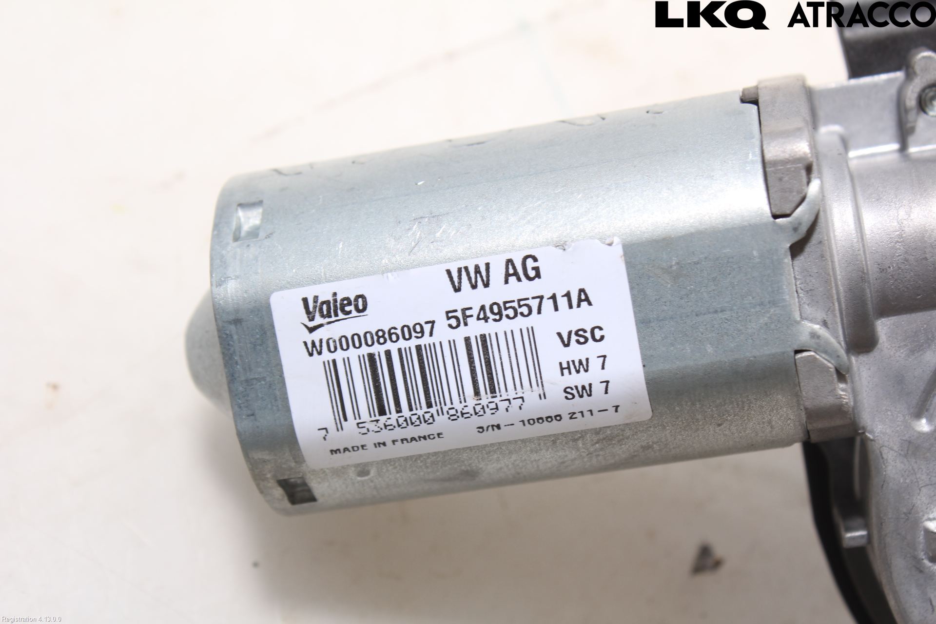 Skoda RAPID Viskermotor Bakluke