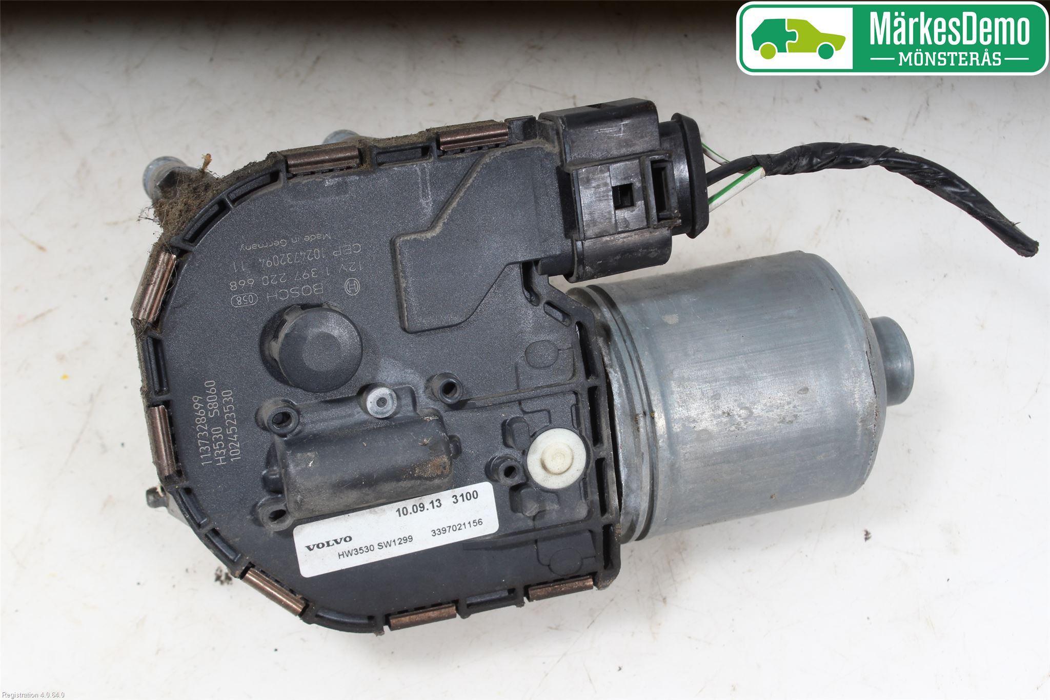 Volvo V50 08-12 Viskermotor Frontrute