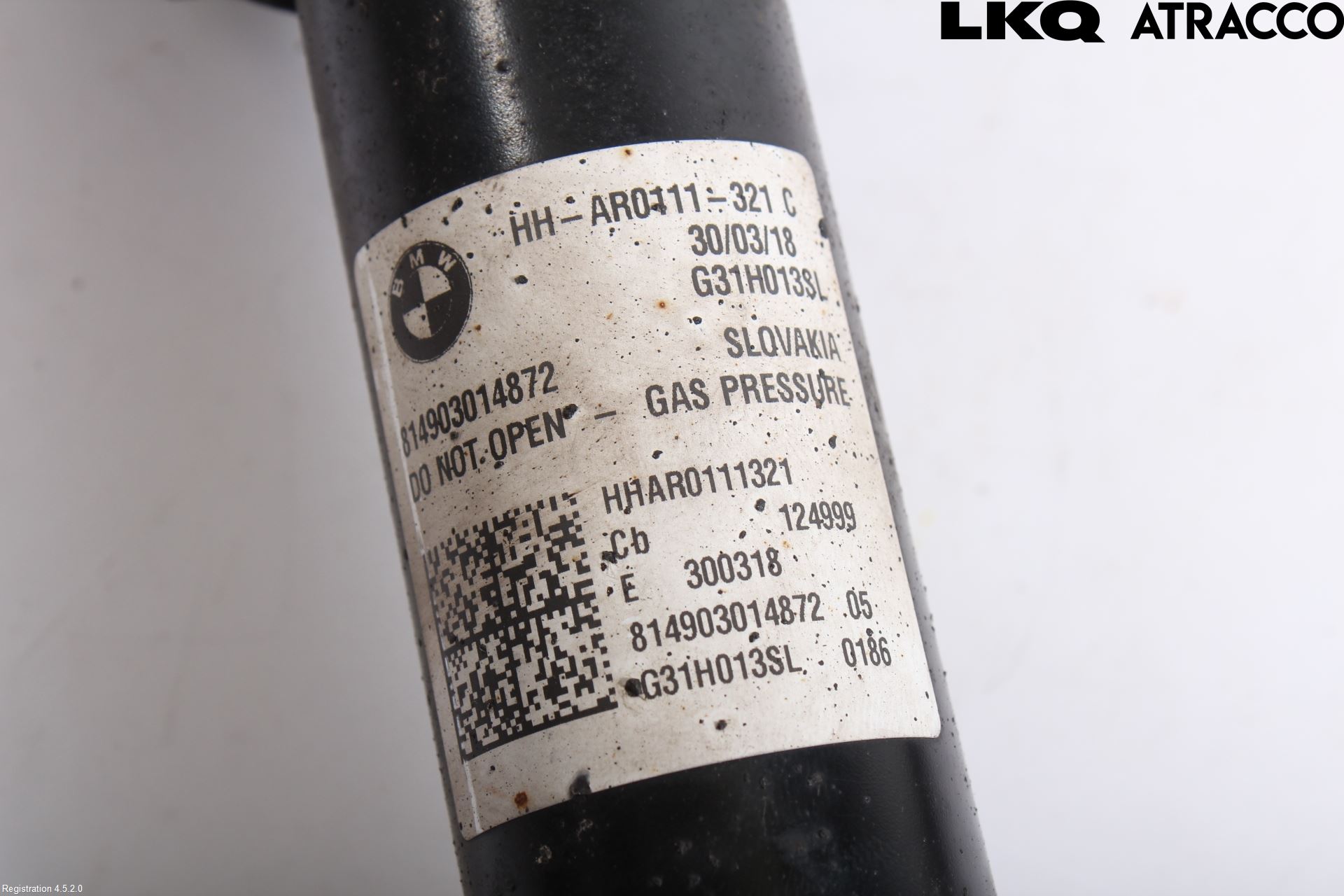 BMW 5 G30/G31/F90 17-23 Fjærbein Bak Venstre