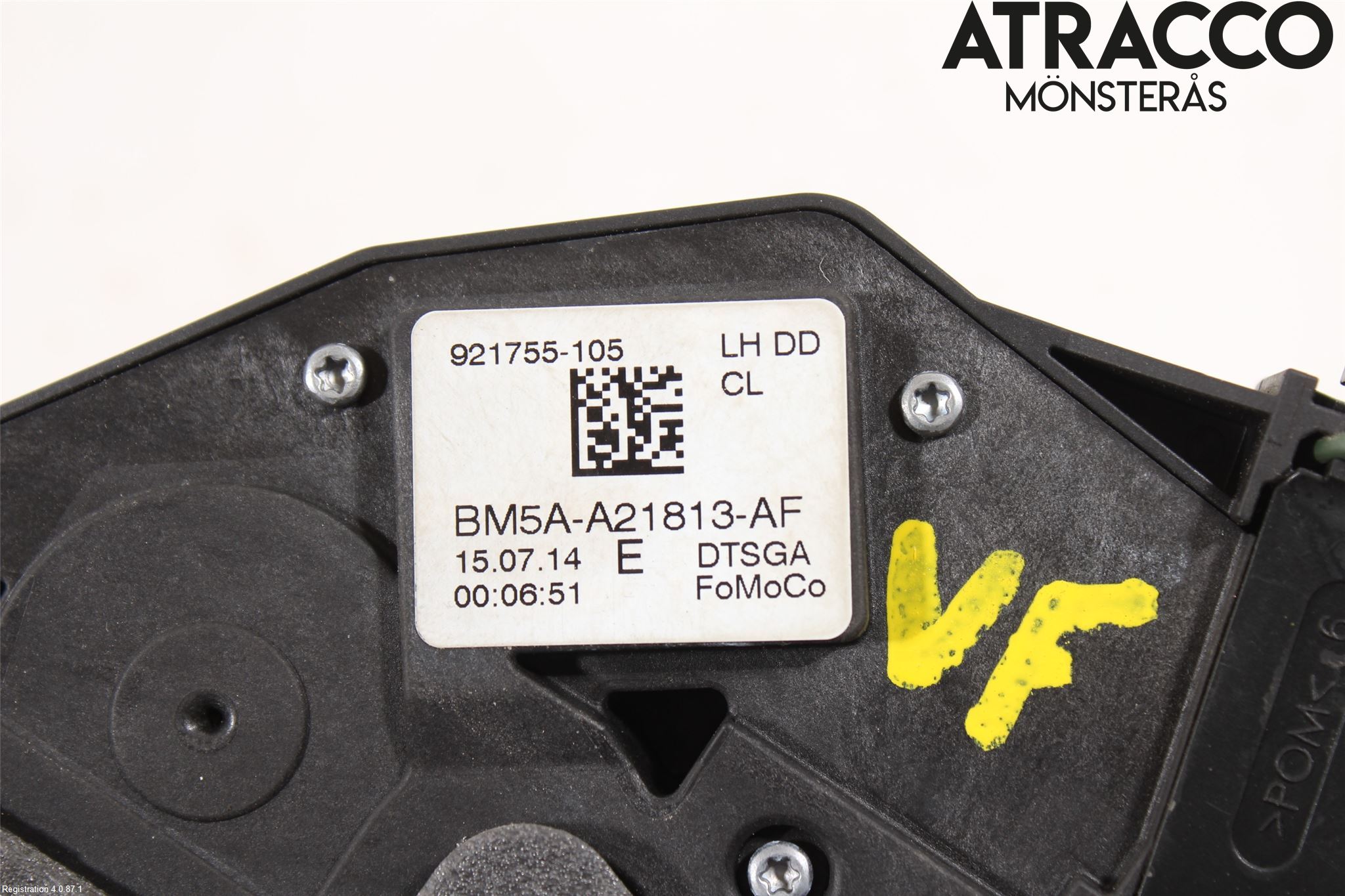 Ford KUGA 13-16 Dørlås - Låsekasse