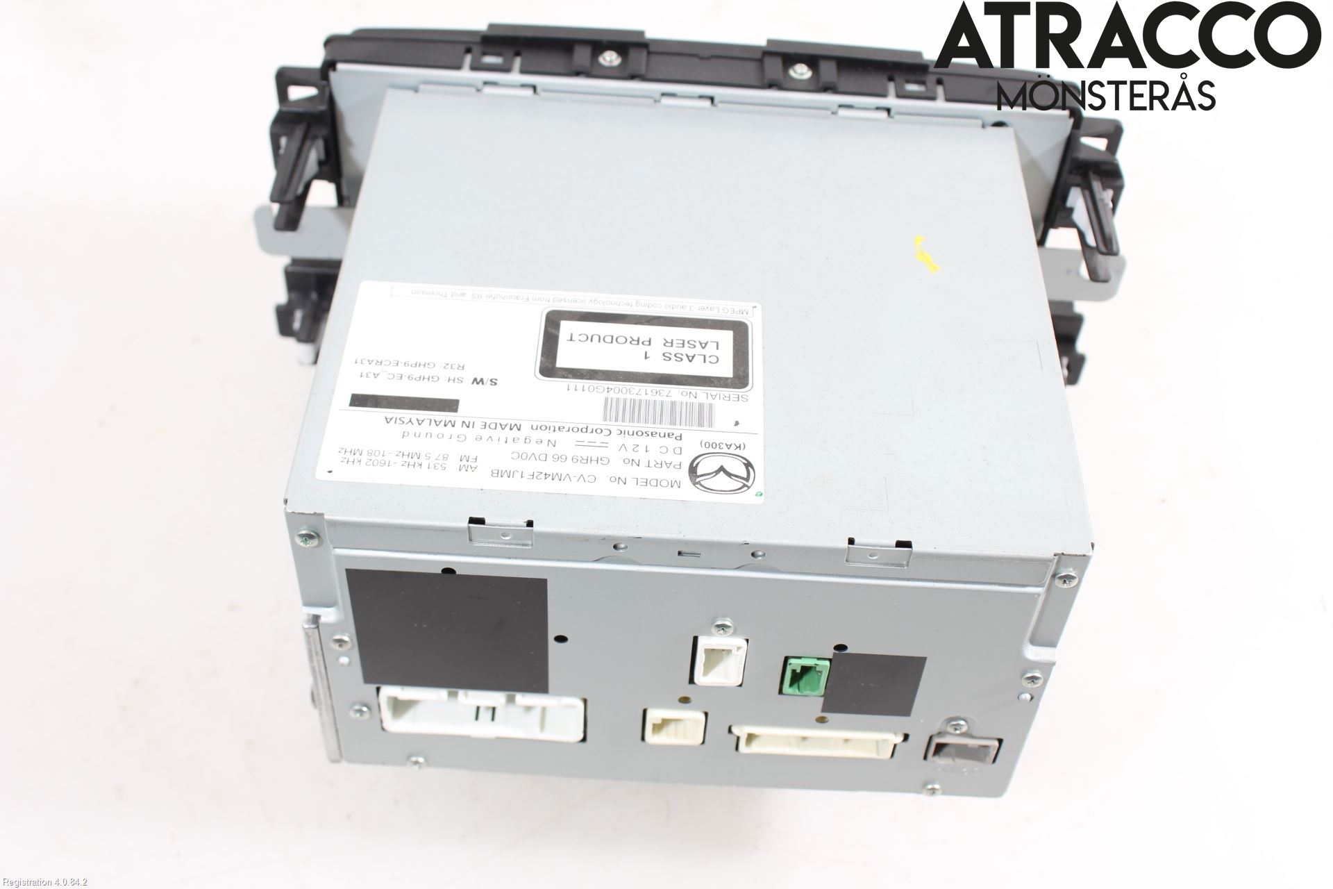 Mazda 6 13- Stereo Radio Med Cd