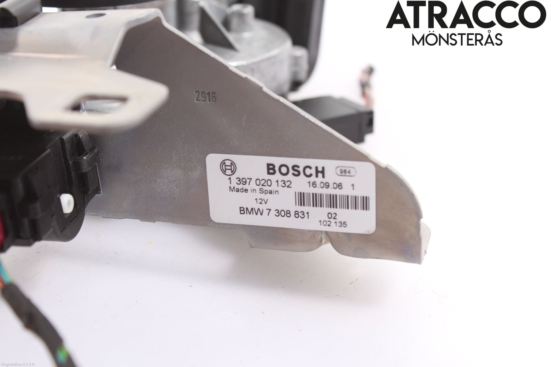 BMW 5 F10/F11/F18 09-17 Viskermotor Bakluke