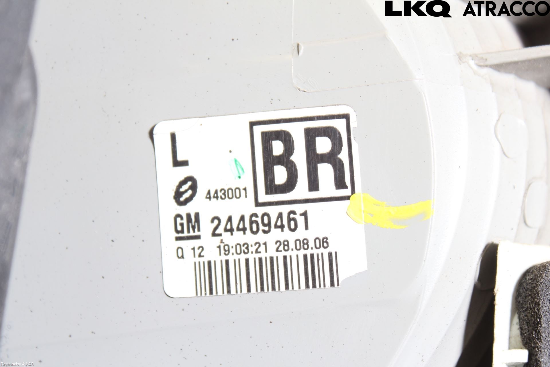 Opel VECTRA C 06-08 Baklykt Venstre