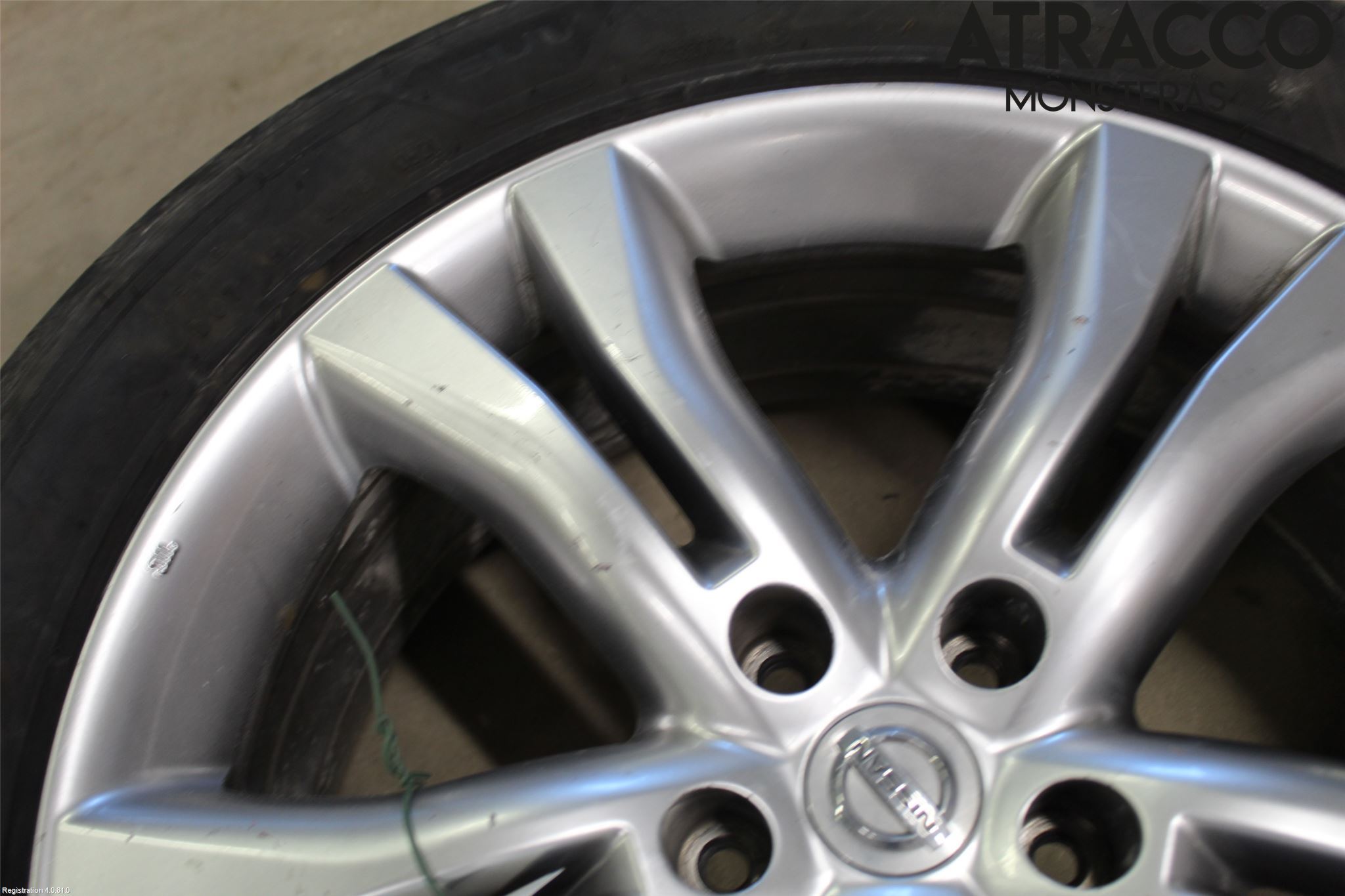 Nissan MURANO 09-15 Dekk Sommer På Alu Felg 4Stk