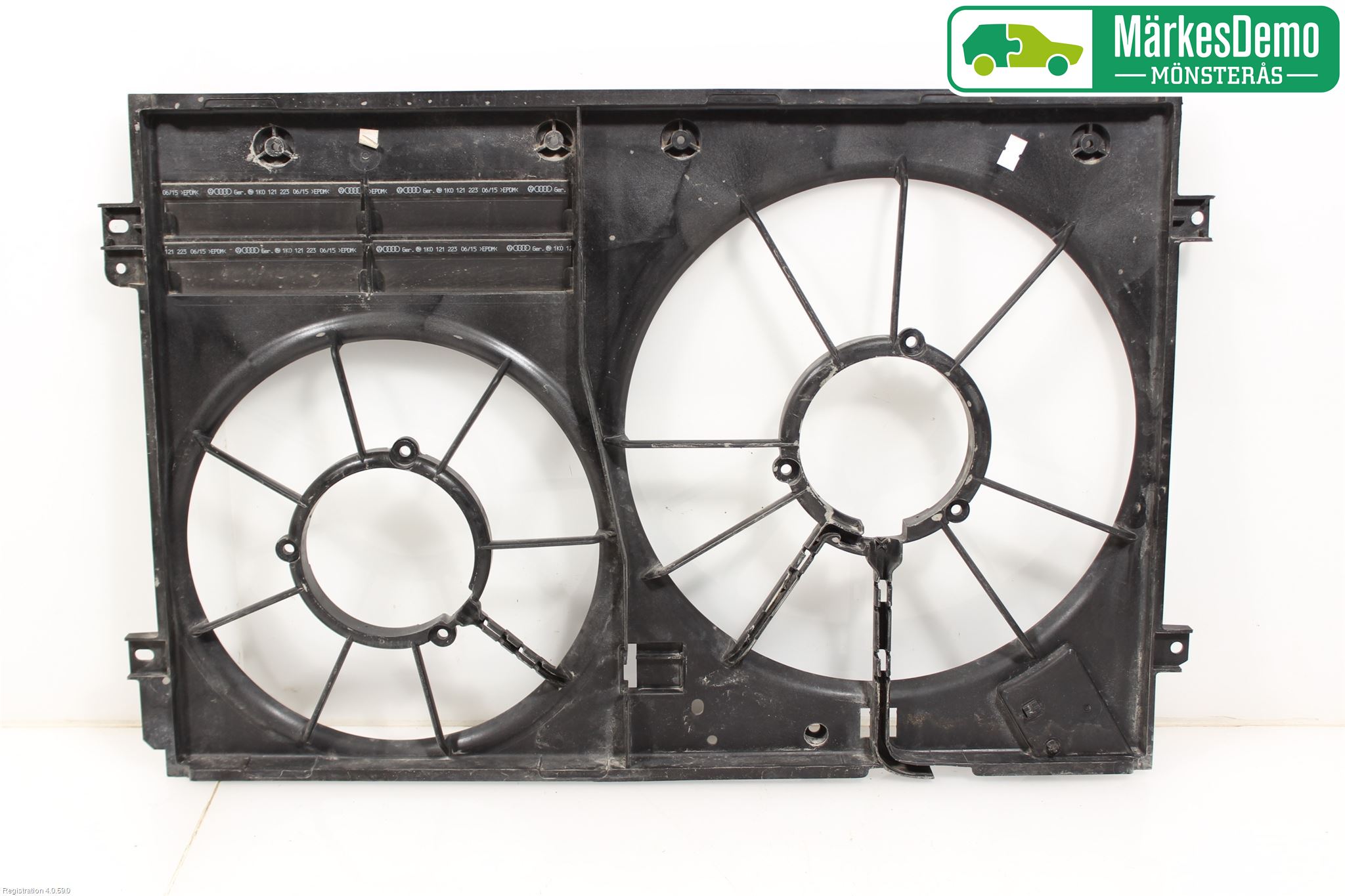 Volkswagen VW CADDY 11-15 Kjølevifte-Radiator Hus-Kåpe