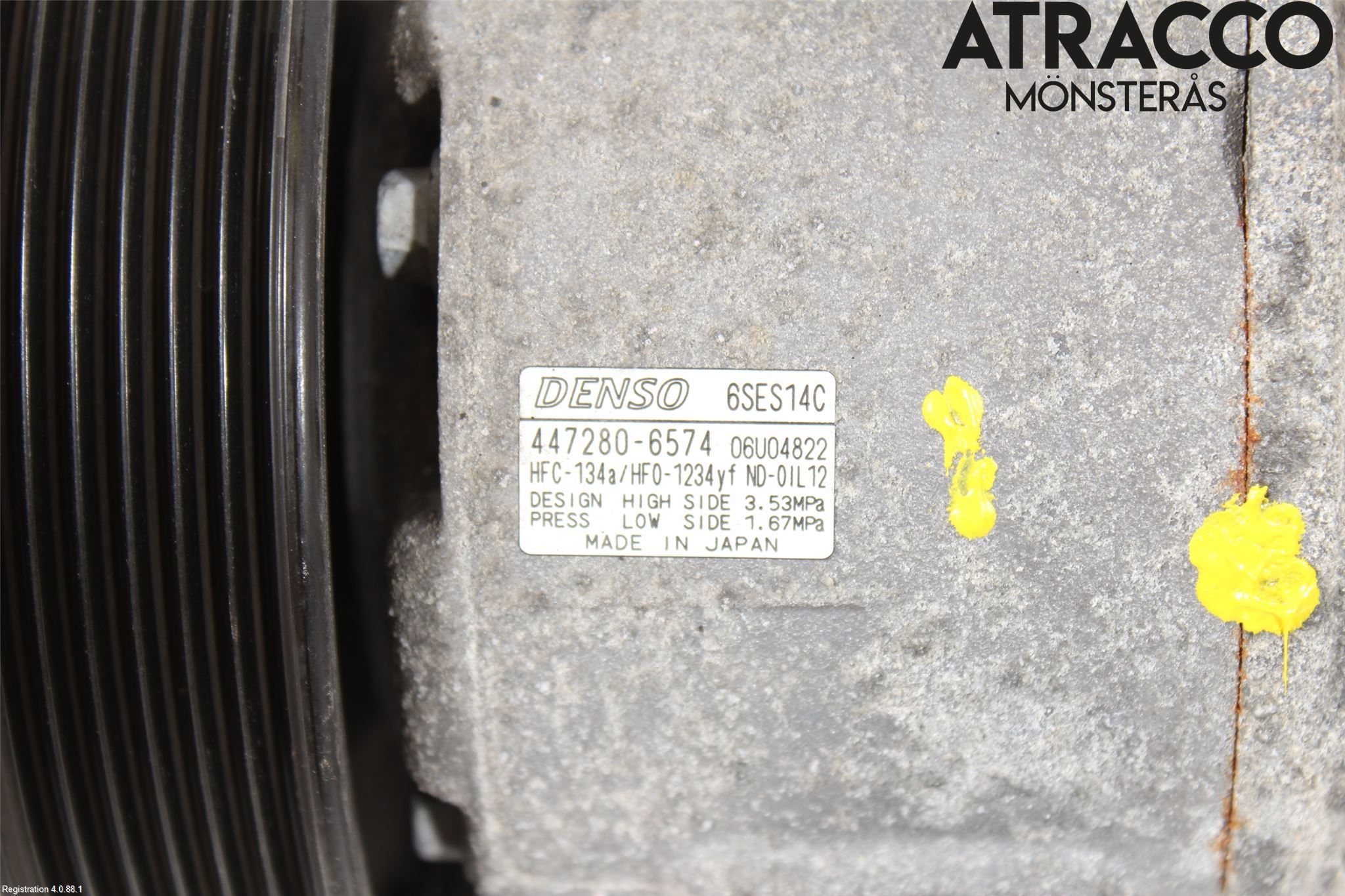 Toyota AVENSIS 16-18 Varme Ac Kompressor