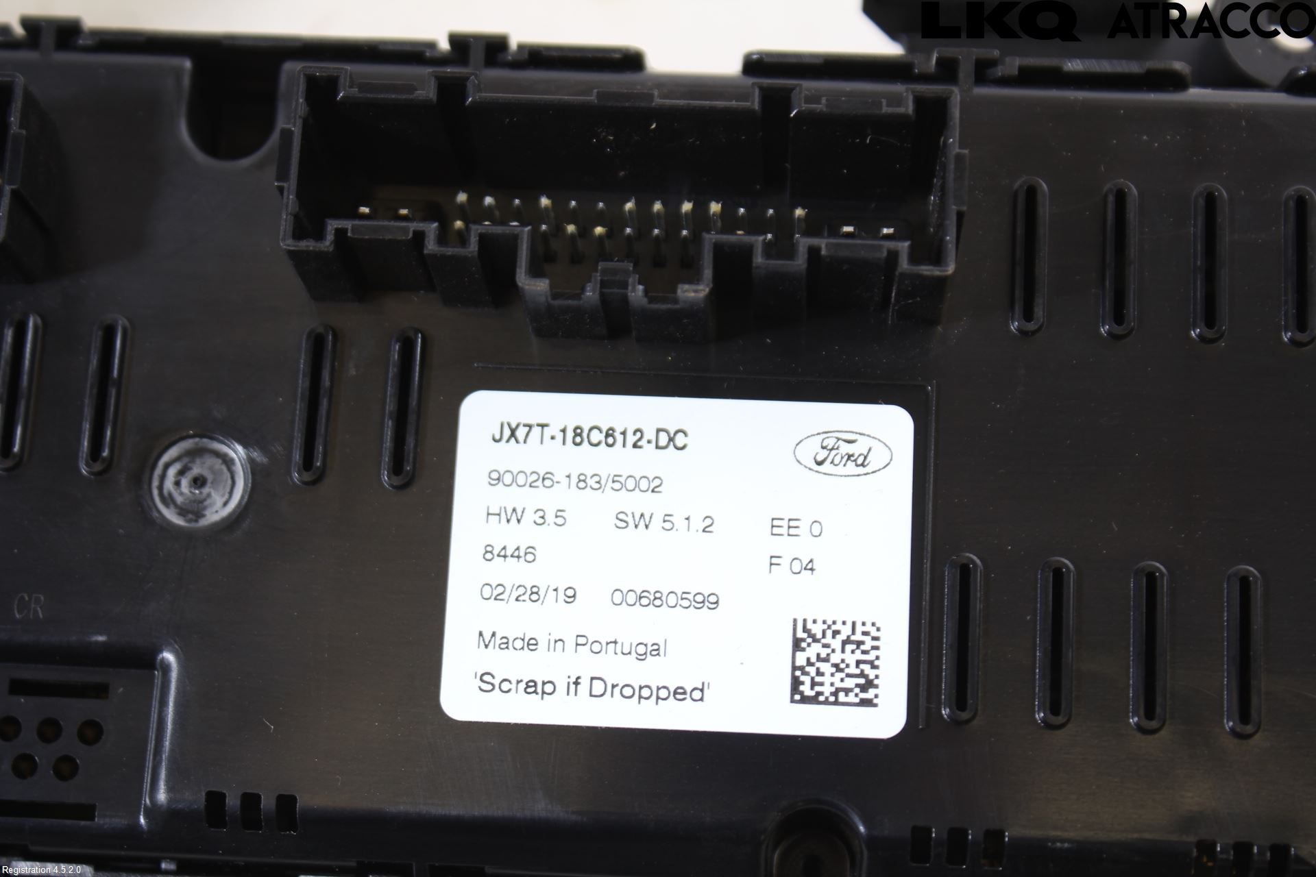 Ford FOCUS 19- Varme Ac Betjening-Display