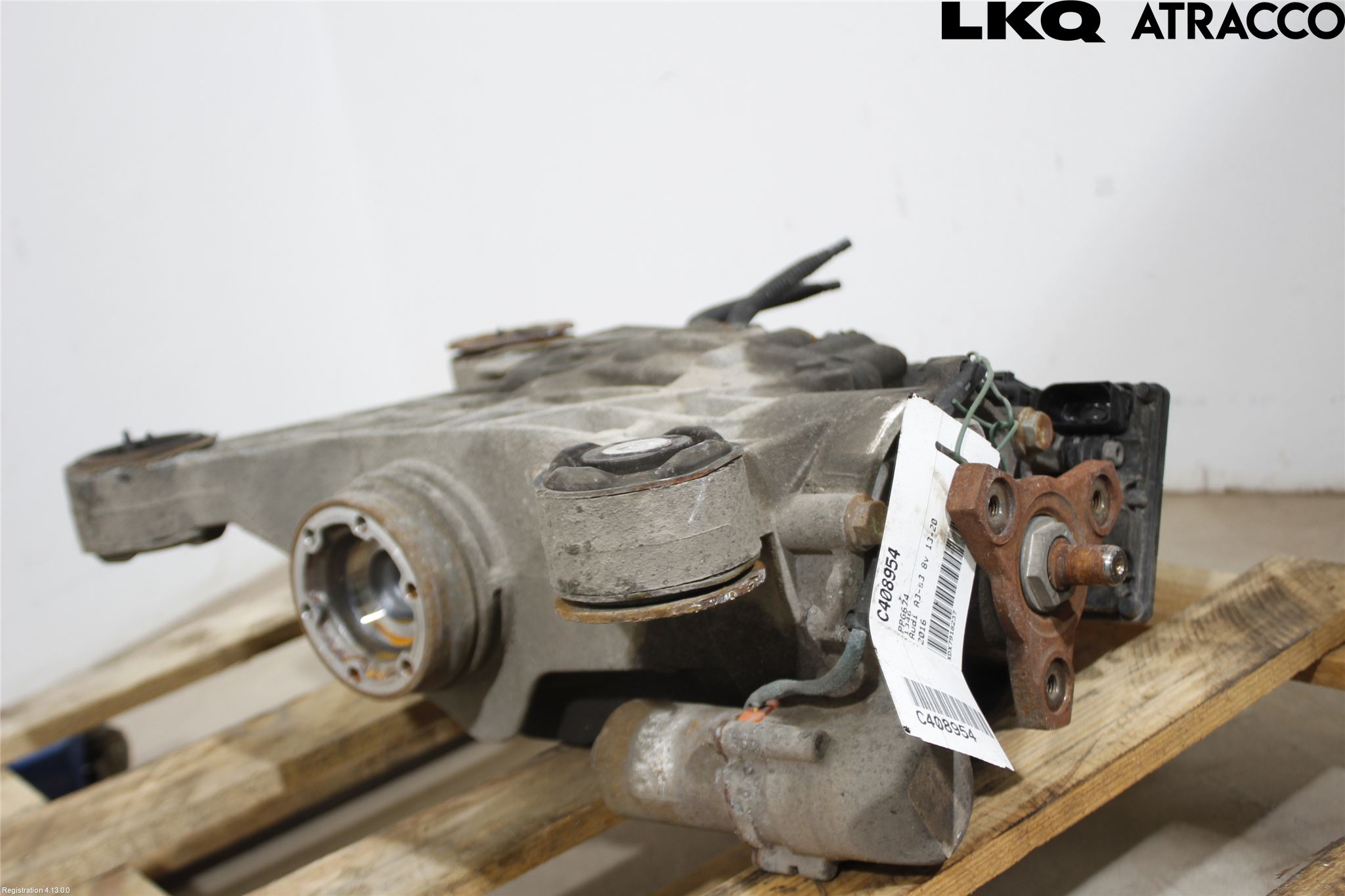 Audi A3/S3 8V 13-20 Bakaksel Kardang Bak -Diff