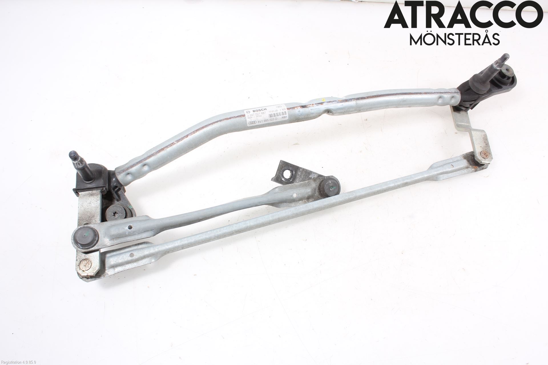 Audi A3/S3 8V 13-20 Viskeroverføring Frontrute