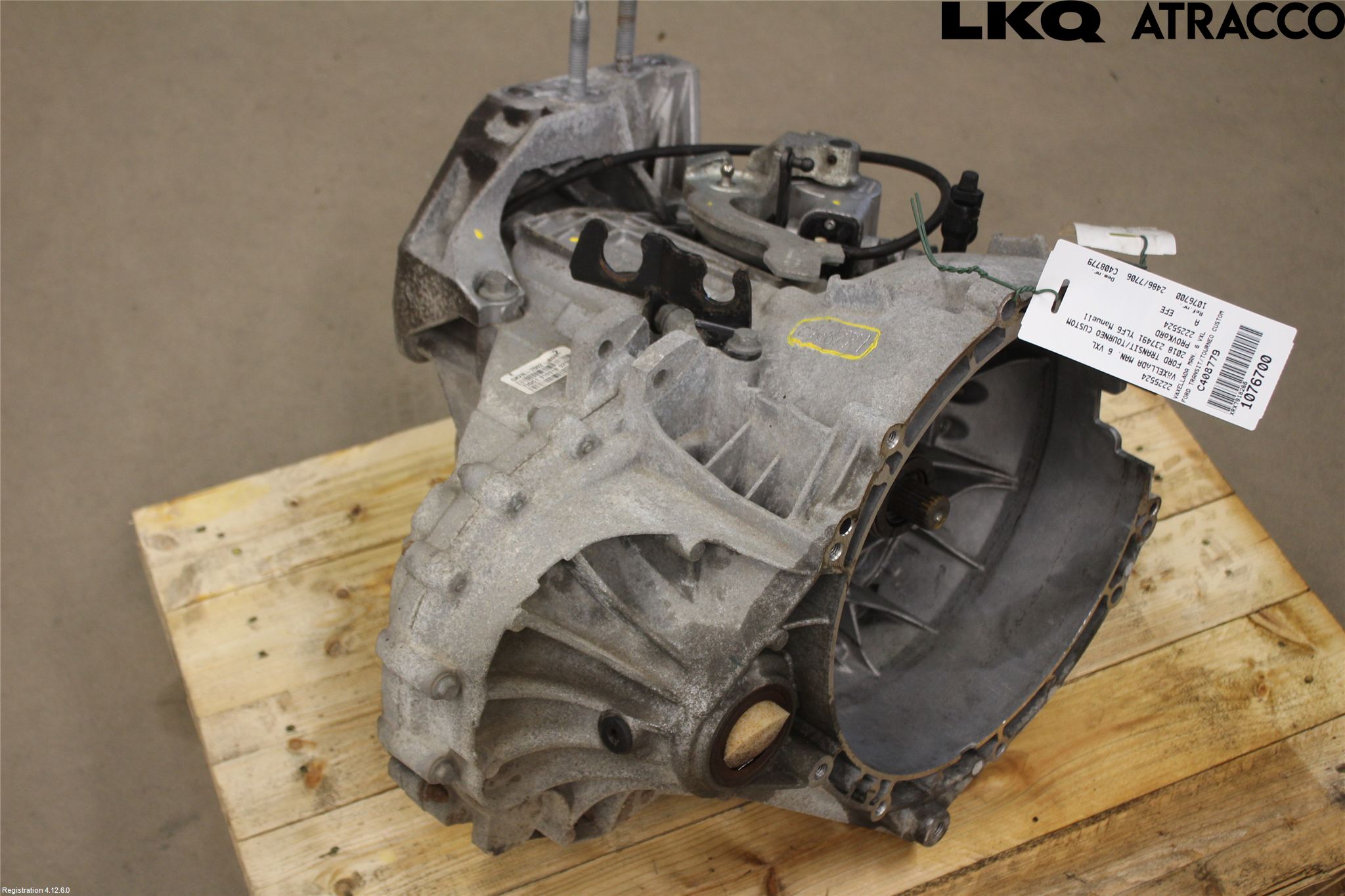 Ford TRANSIT/TOURNEO CUSTOM 13-24 Gearkasse 6 Trinn